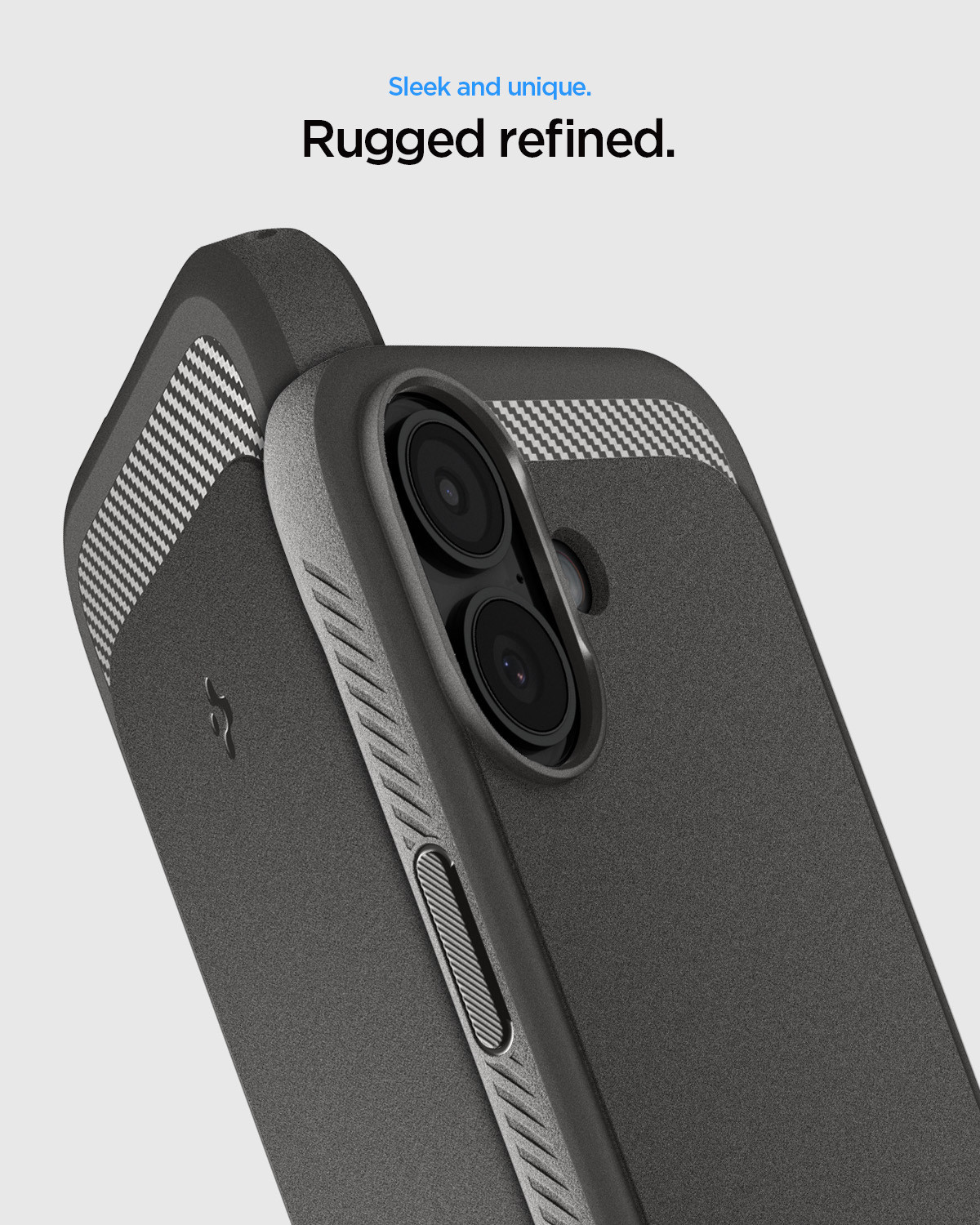 Image of Spigen Rugged Armor MagFit Back Cover for iPhone 17