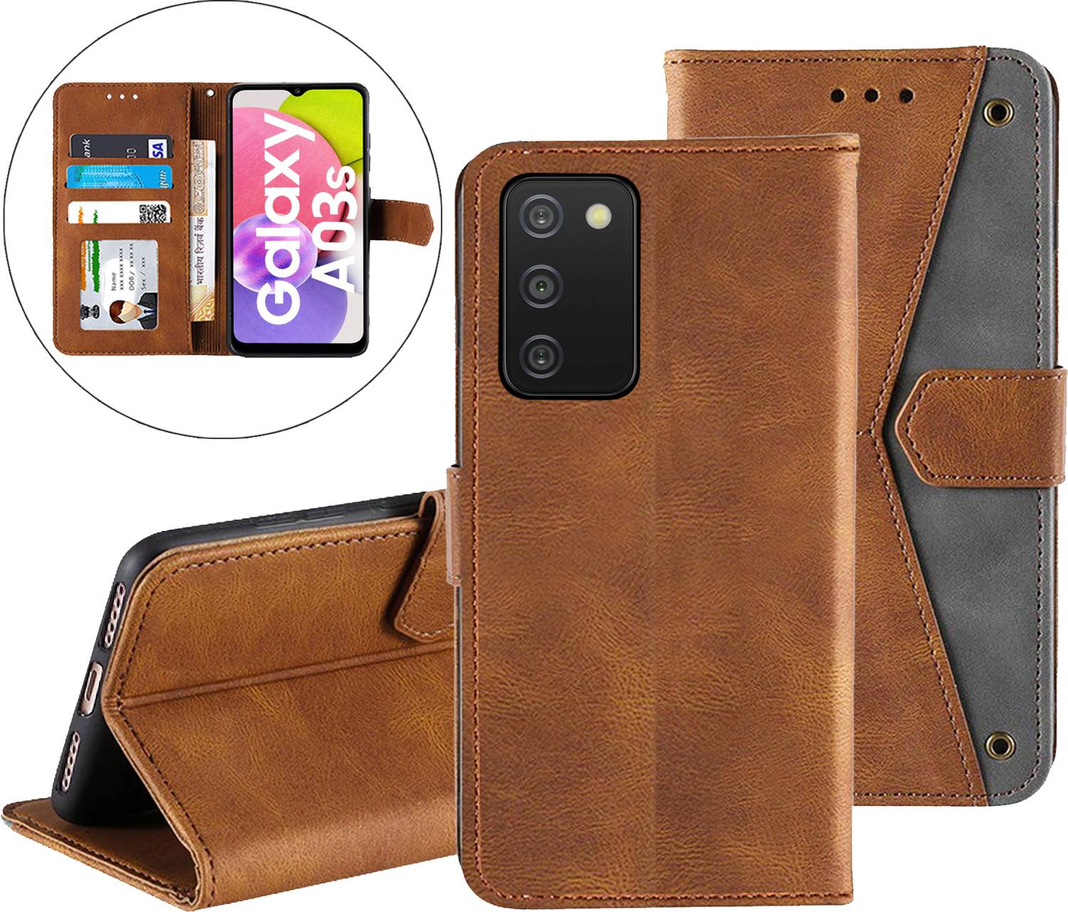 Autofocus Back Cover for Samsung A03s