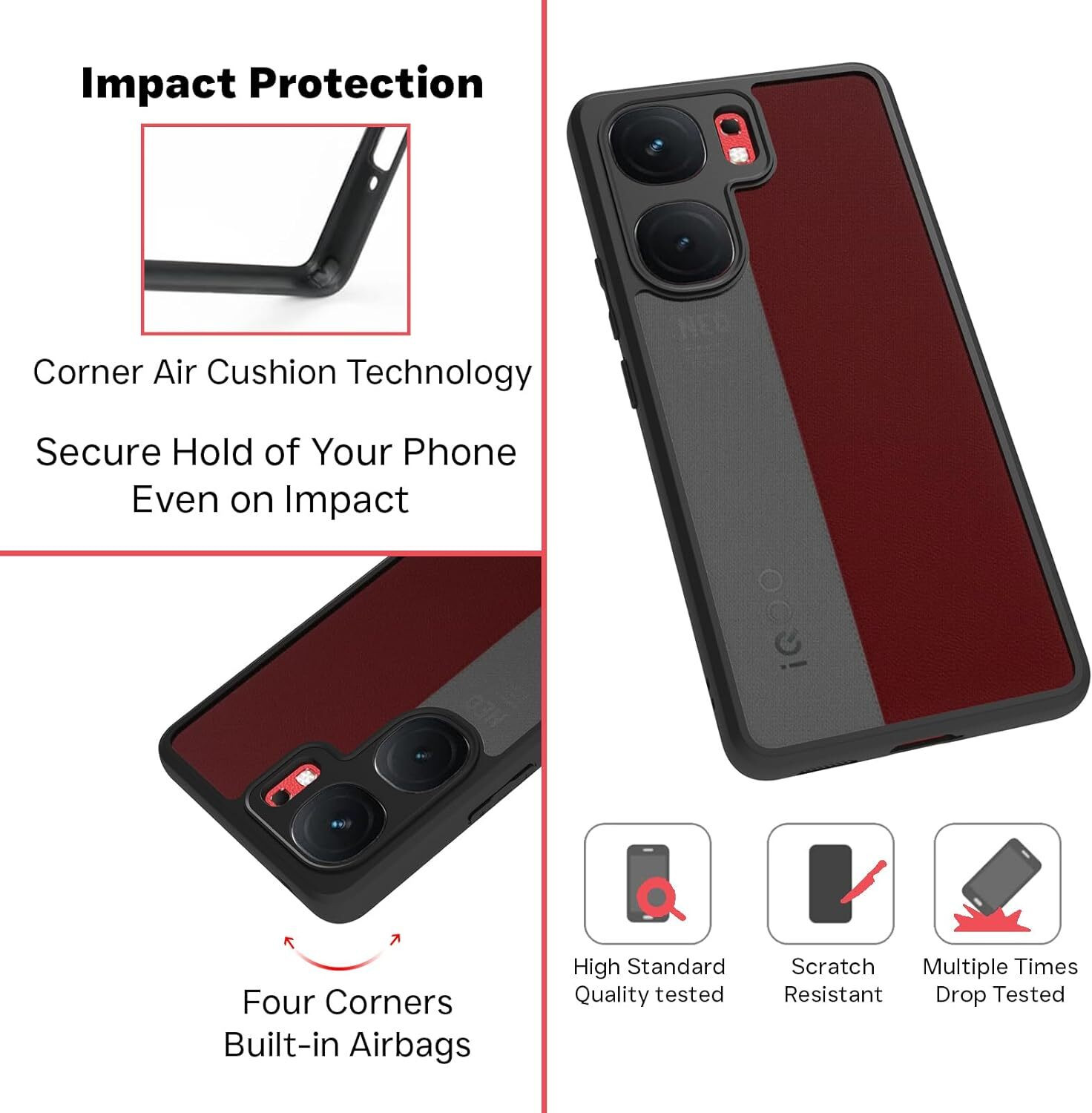 Image of RIGGEAR Back Cover for iQOO Neo 9 Pro 5G