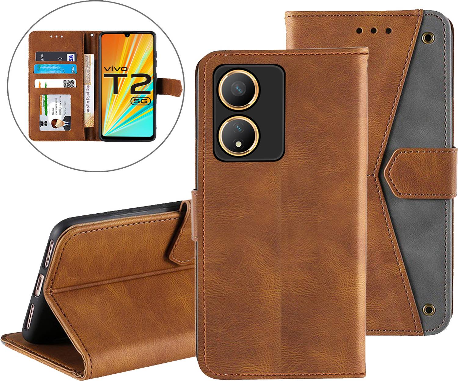 Autofocus Back Cover for Vivo T2 5G