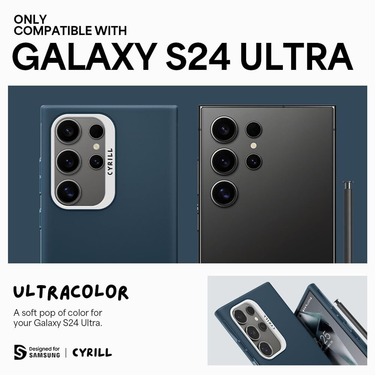 Image of CYRILL Back Cover for Galaxy S24 Ultra (2024)