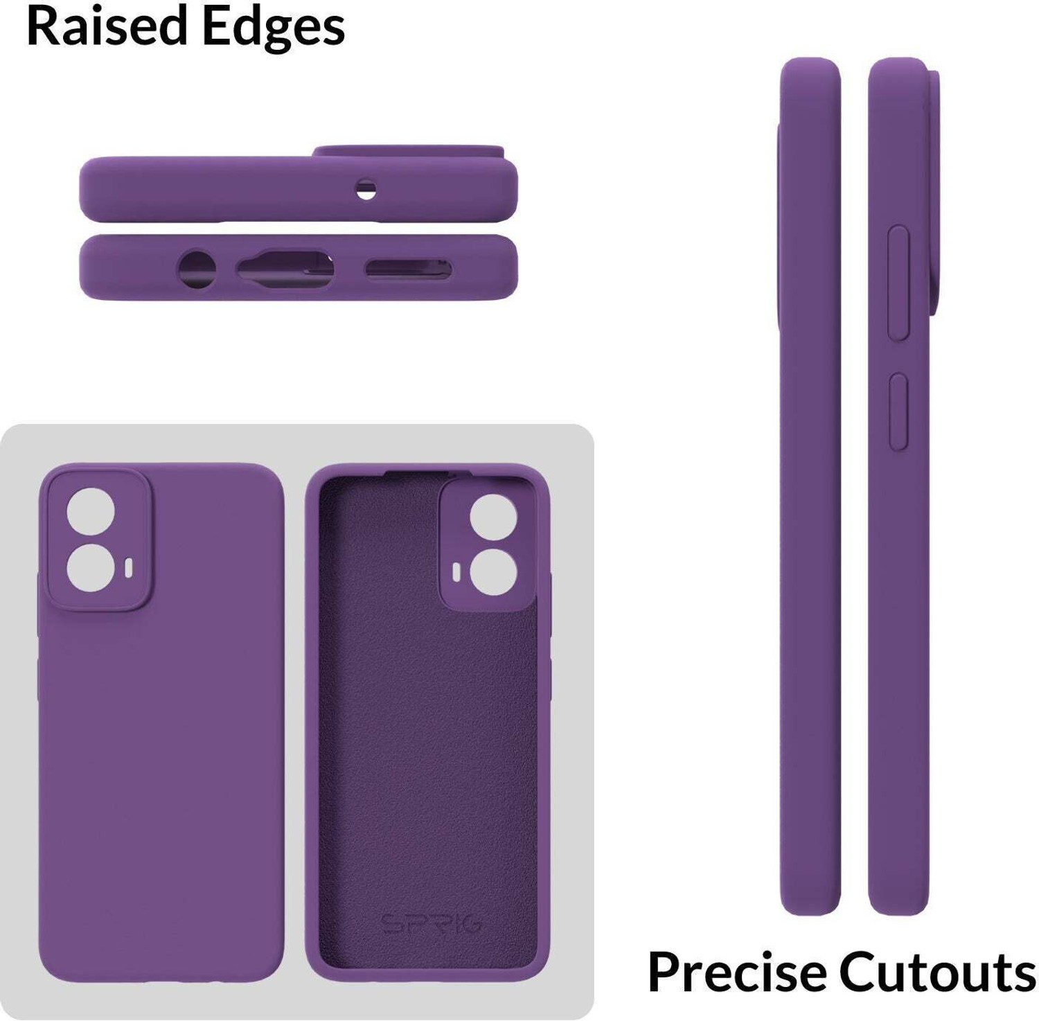 Image of Sprig Back Cover for MOTOROLA g45 5G, G45