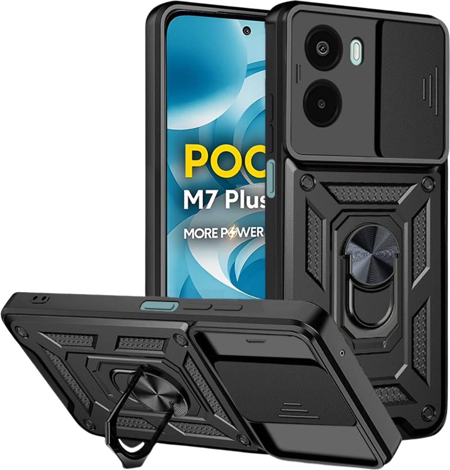 Fablue Back Cover for POCO M7 Plus 5G