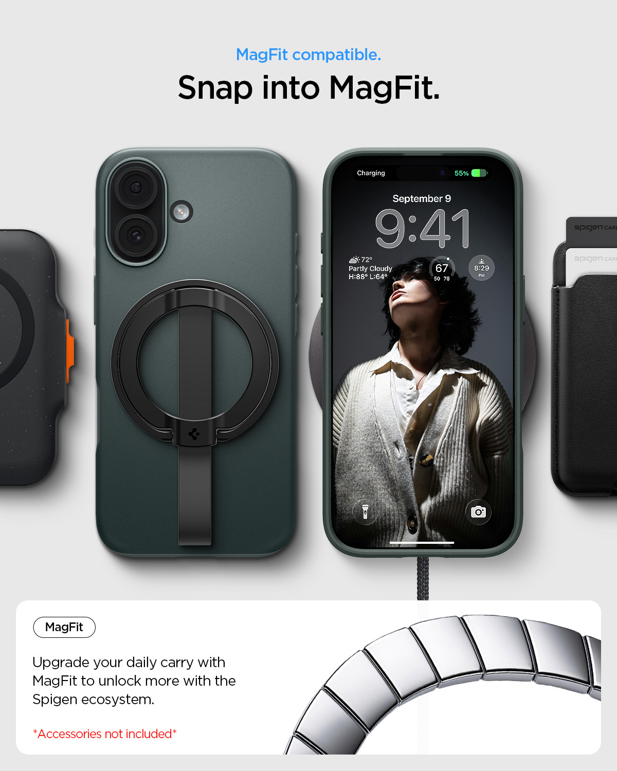 Image of Spigen Thin Fit MagFit Back Cover for iPhone 17
