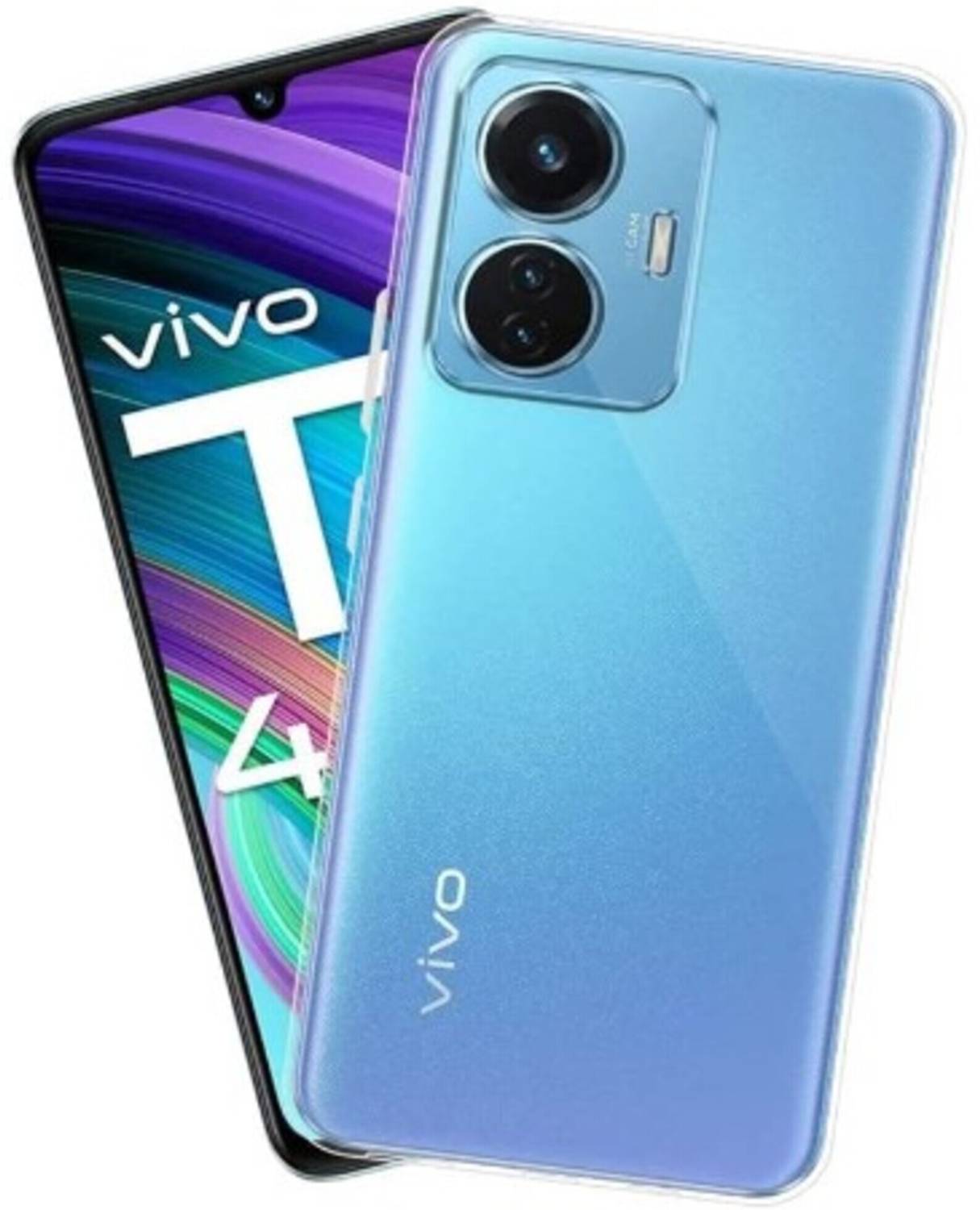 ALONZO Back Cover for Vivo T1 44W, iQOO Z6 44W