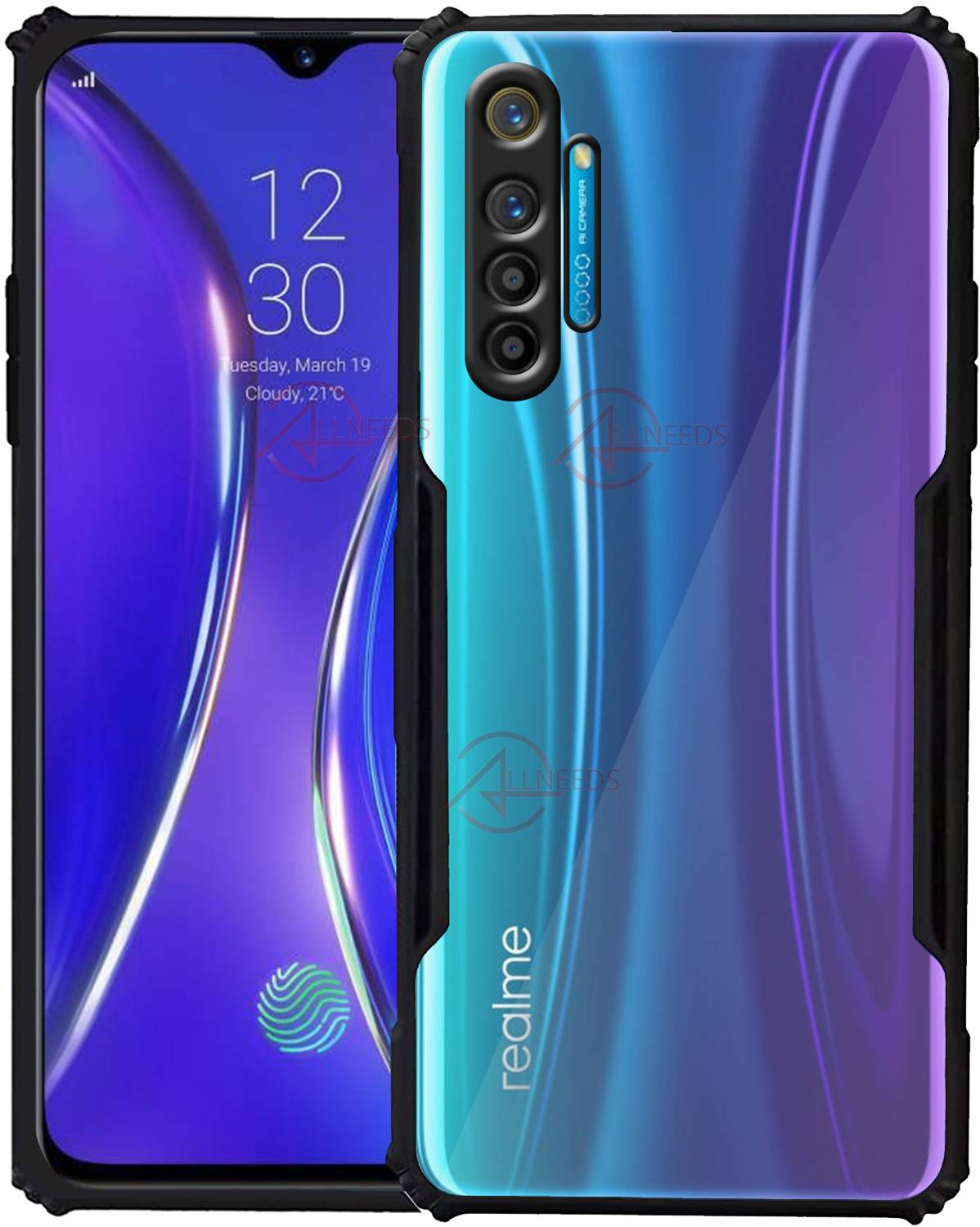 ALLNEEDS Back Cover for Realme XT, Realme X2