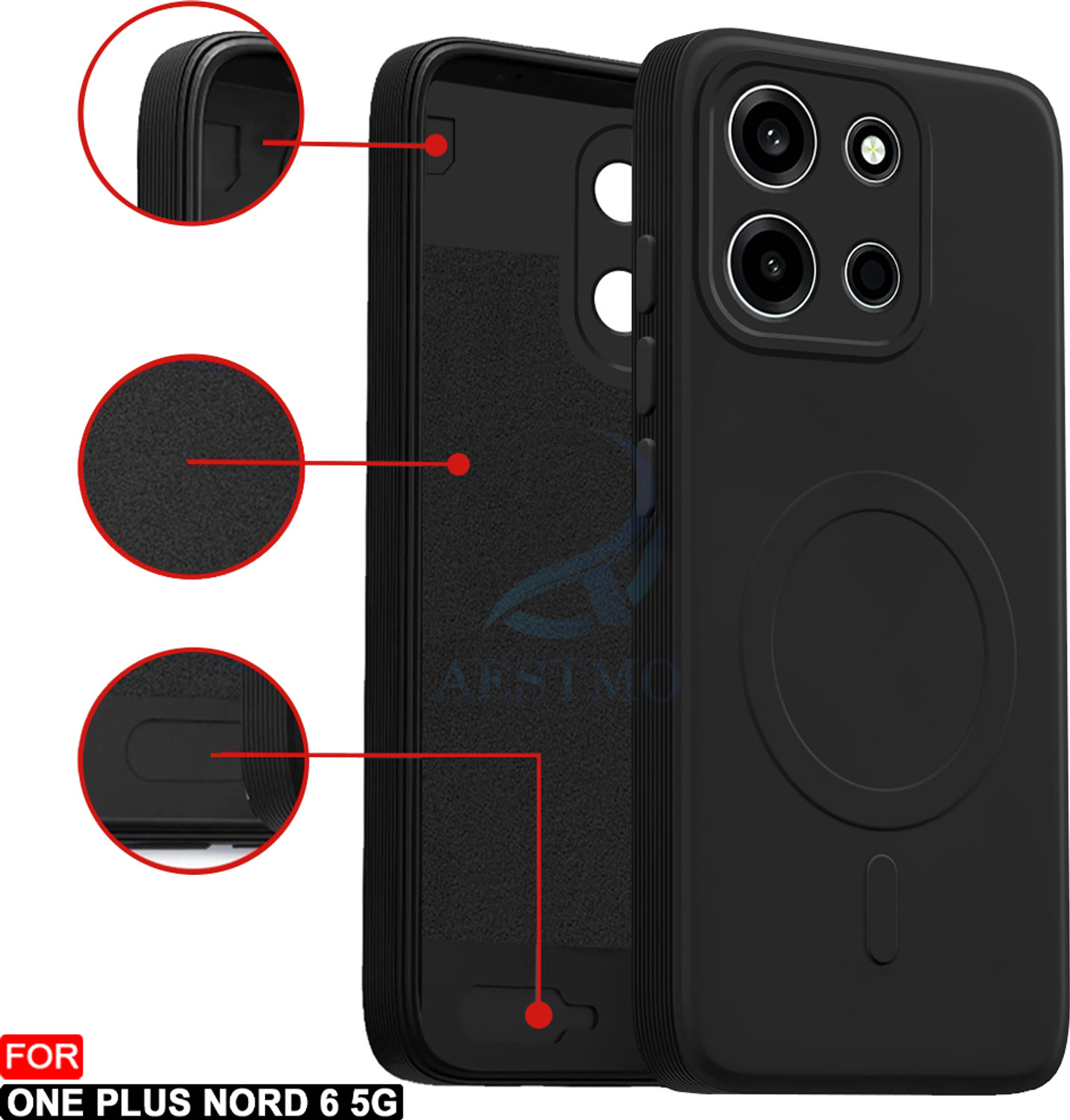 Image of AESTMO Back Cover for OnePlus Nord 6 5G