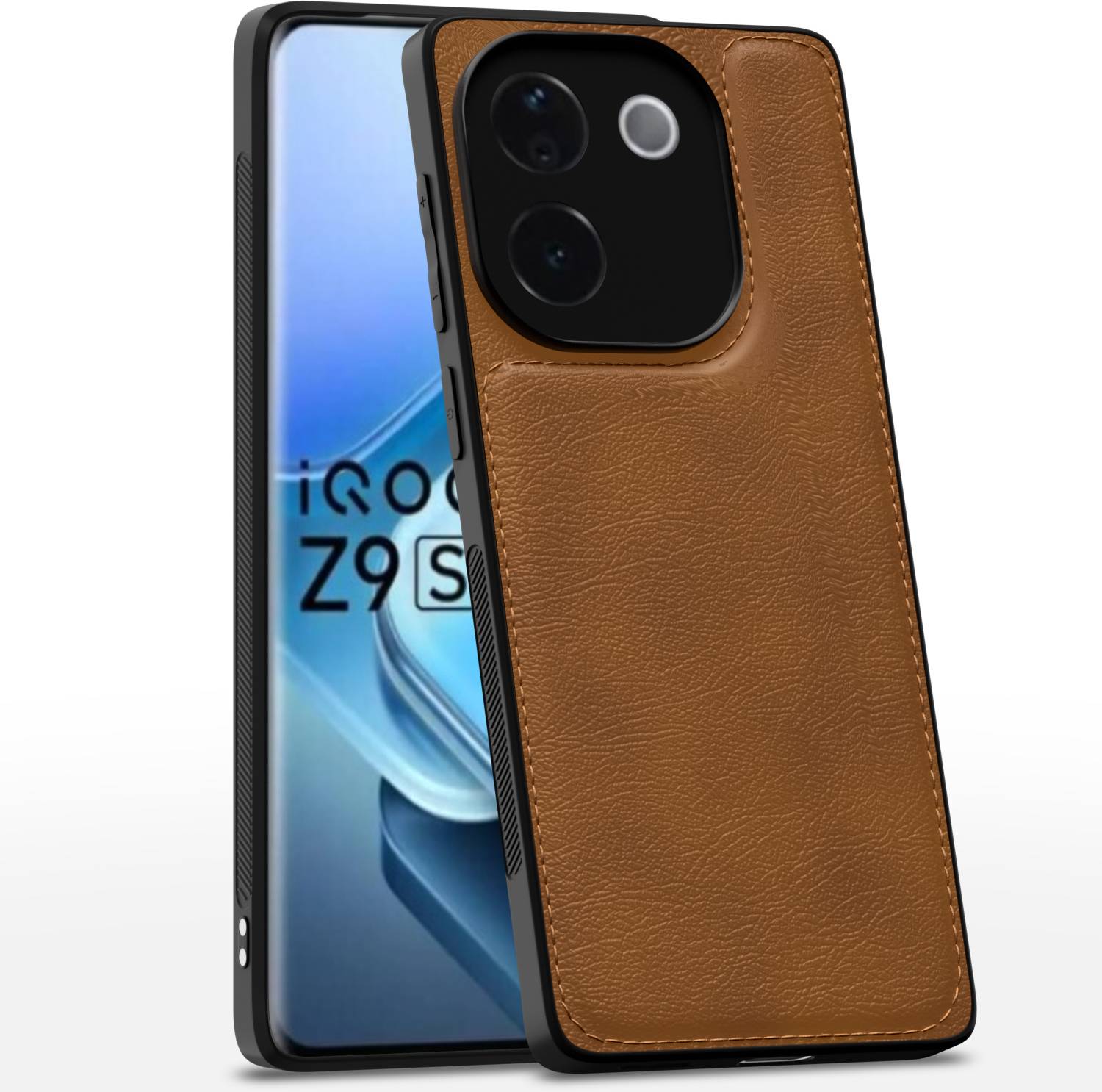 Pikkme Back Cover for vivo T3 Pro 5G Brown - Image 1
