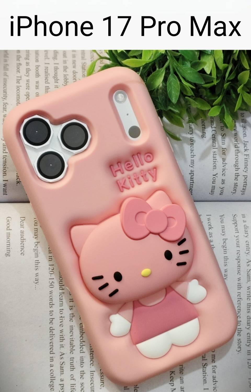 CASETIFY HELLO KITTY iPhoneケース　17Pro Max i S Back Cover for iPhone 17 Pro Max 3D Cartoon Hello Kitty With