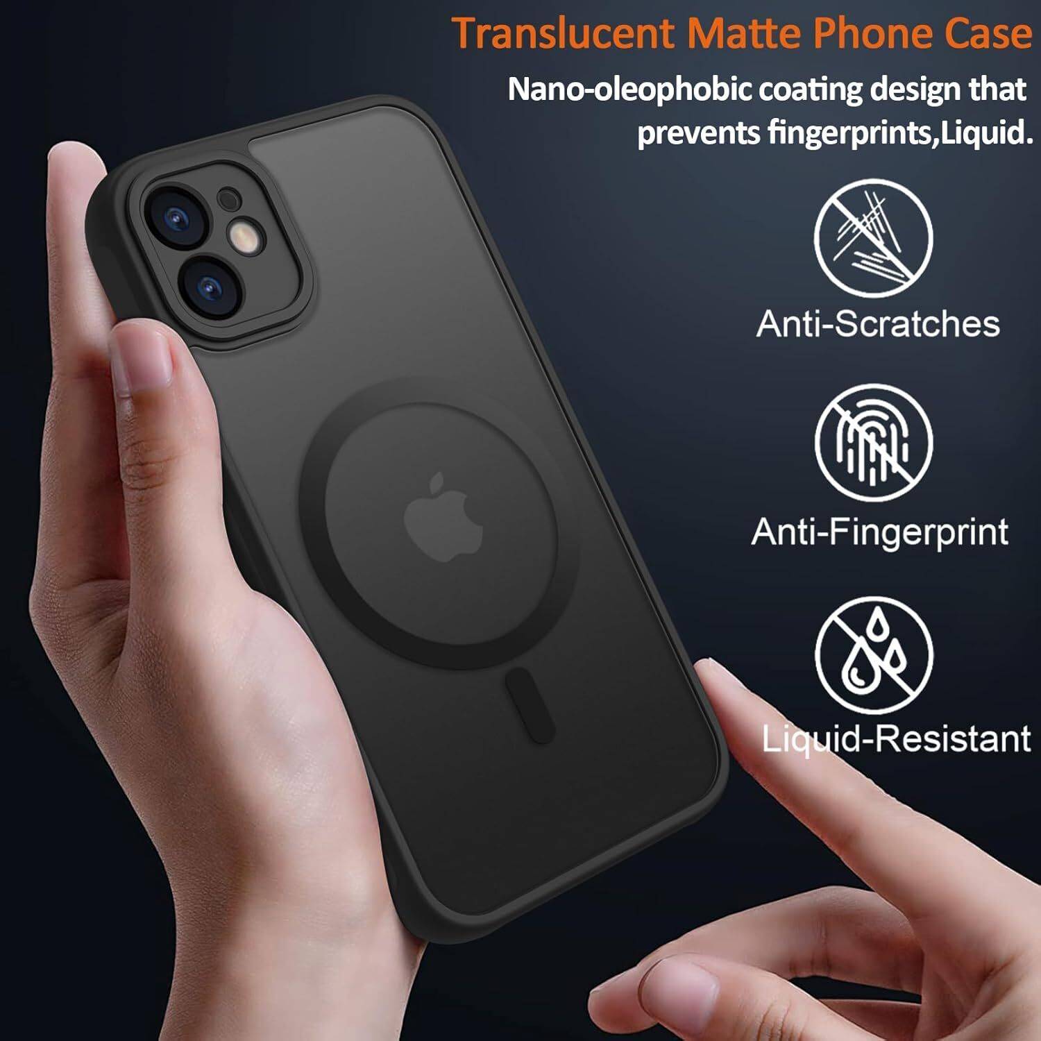Doubledicestore iPhone 11 Back Cover Black - Image 2