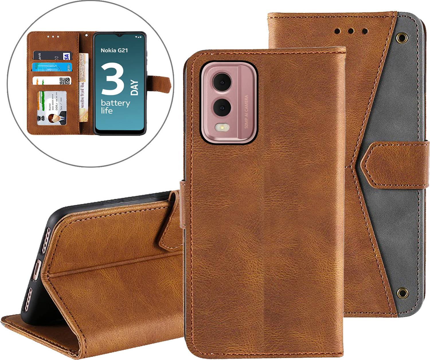 Autofocus Back Cover for Nokia C32