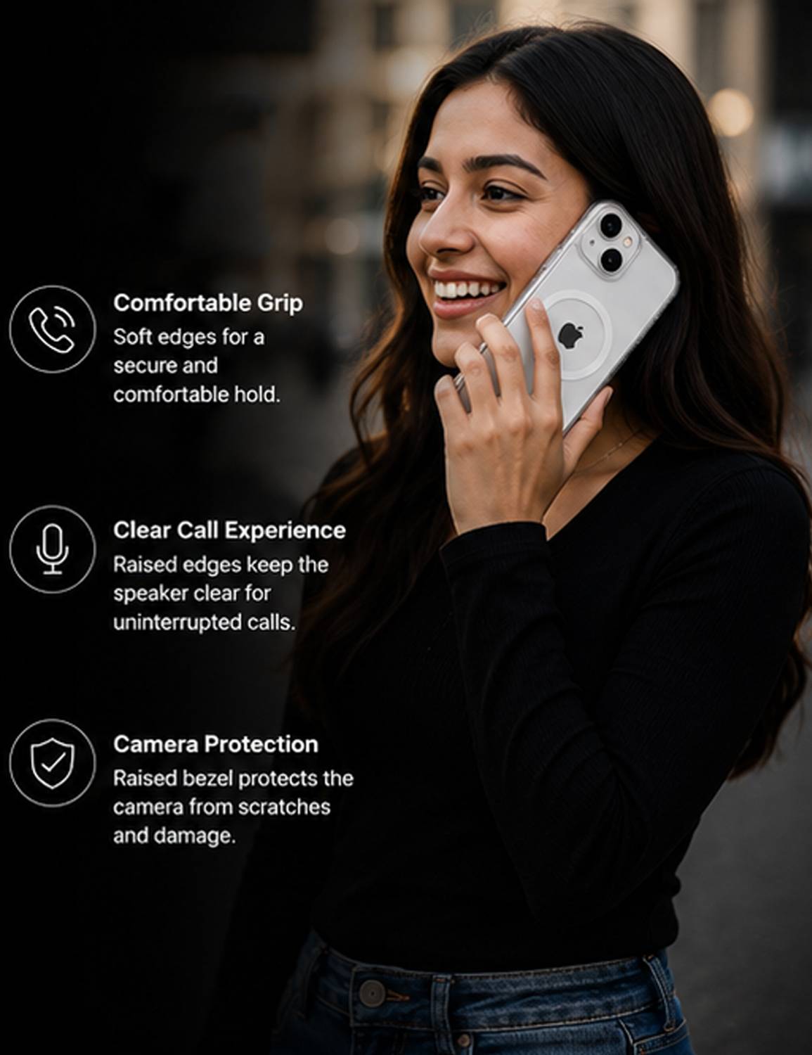 HANIRY Back Cover for iPhone 15 - Image 2