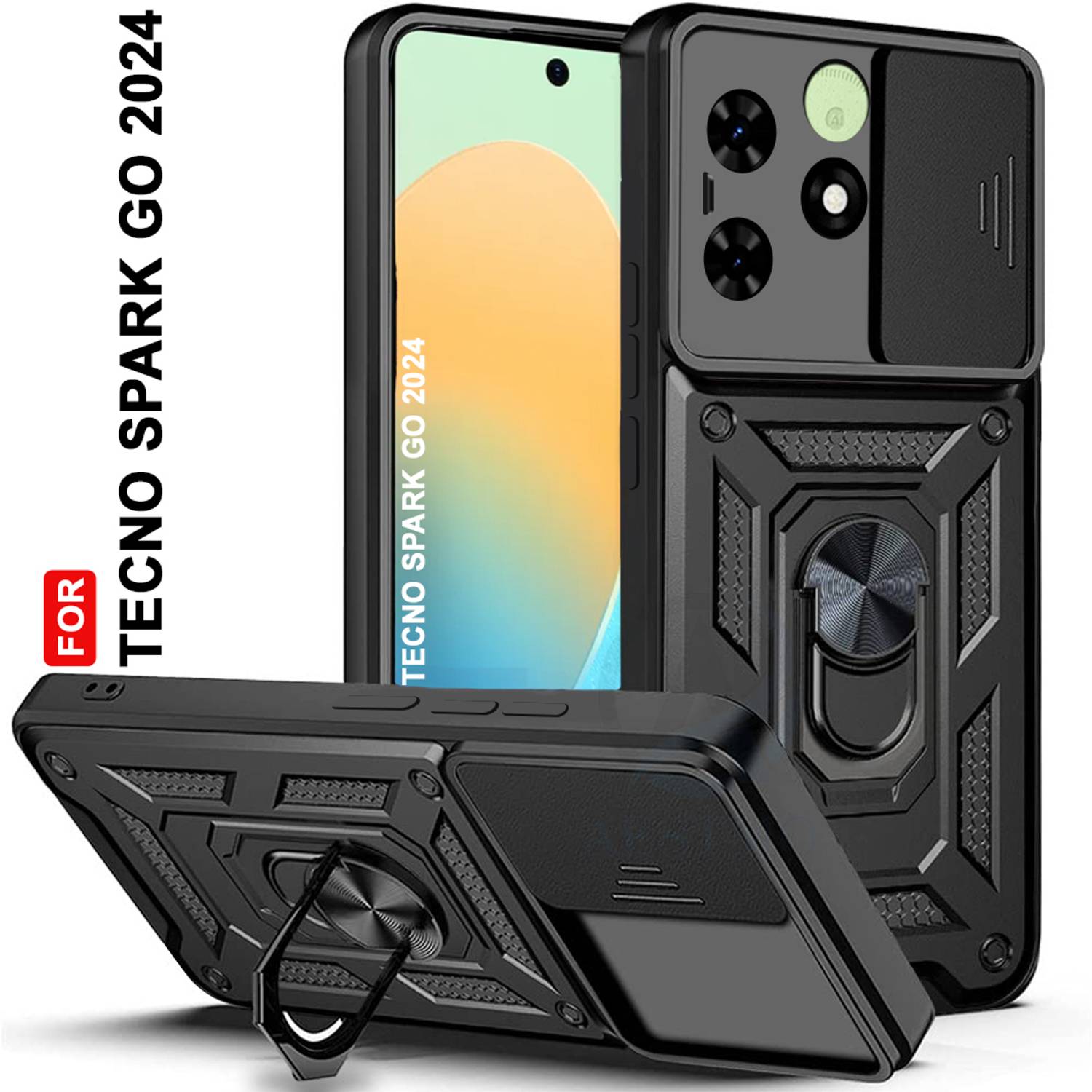 AESTMO Back Cover for Tenco Spark GO 2024