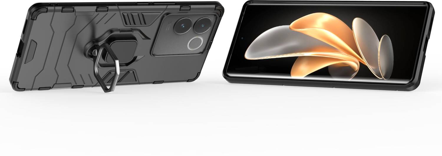Mobile Mart Back Cover for Vivo T2 Pro 5G Black - Image 3