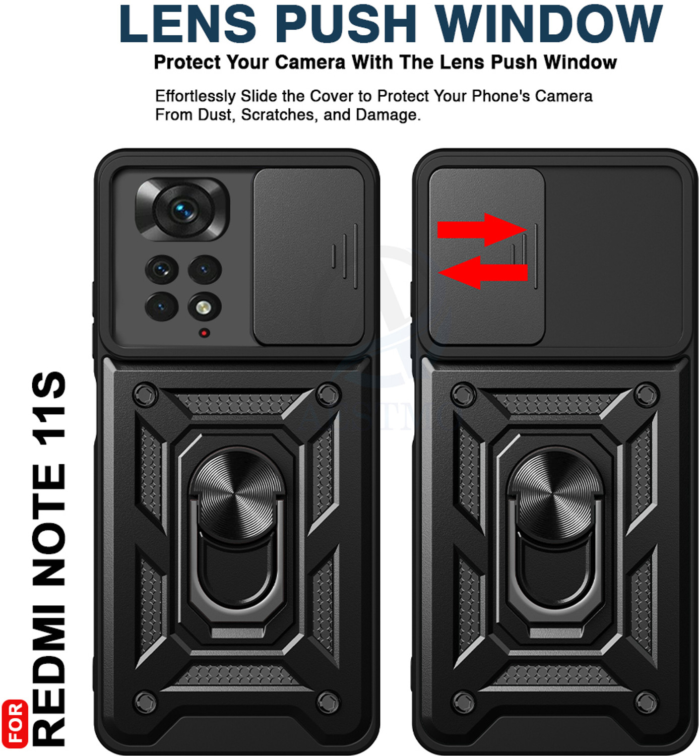 Image of AESTMO Back Cover for Redmi Note 11S