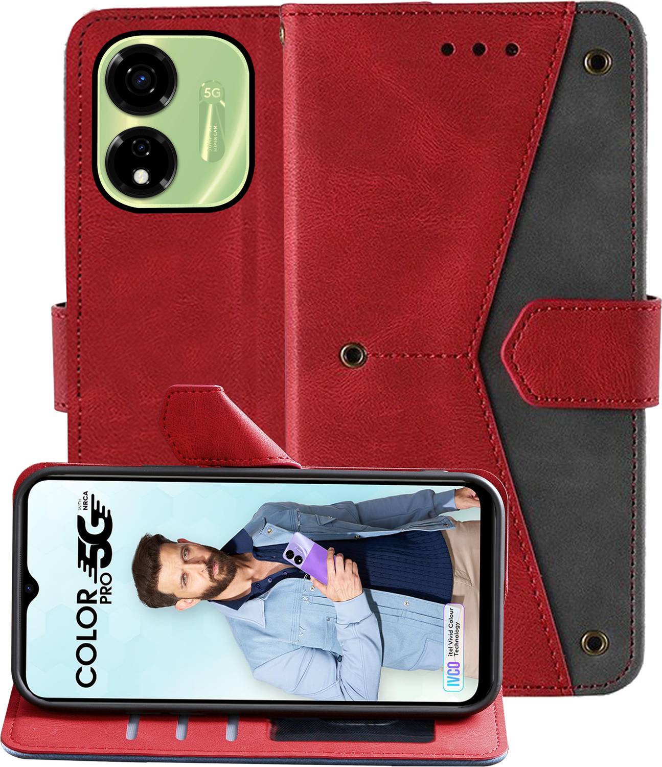 Autofocus Back Cover for Itel Color Pro 5G