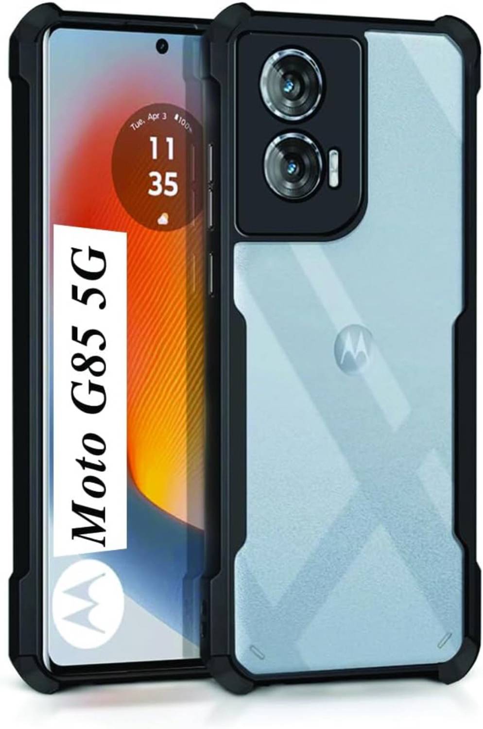Flipkart SmartBuy Back Cover for MOTOROLA G85 5G, MOTOROLA G85 5G