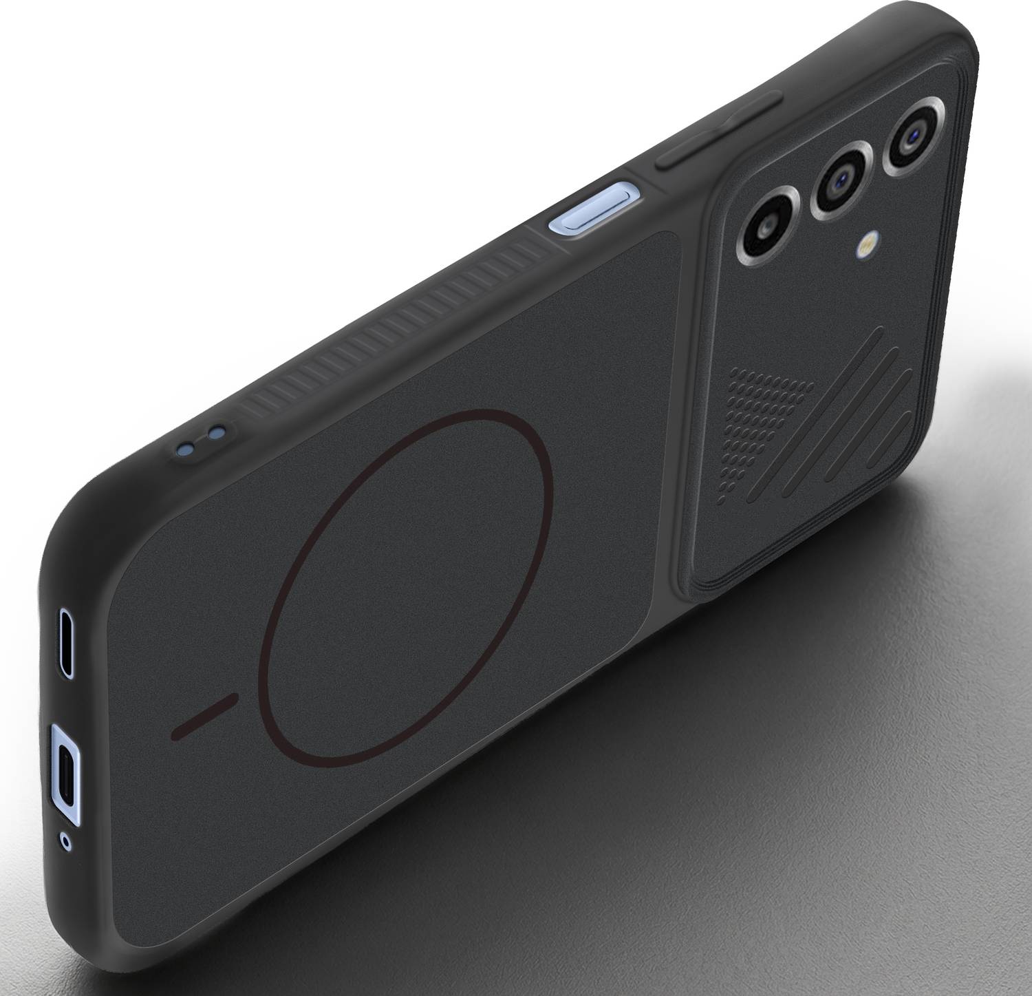 Mr. Case Back Cover for Samsung F17 5G Black - Image 5