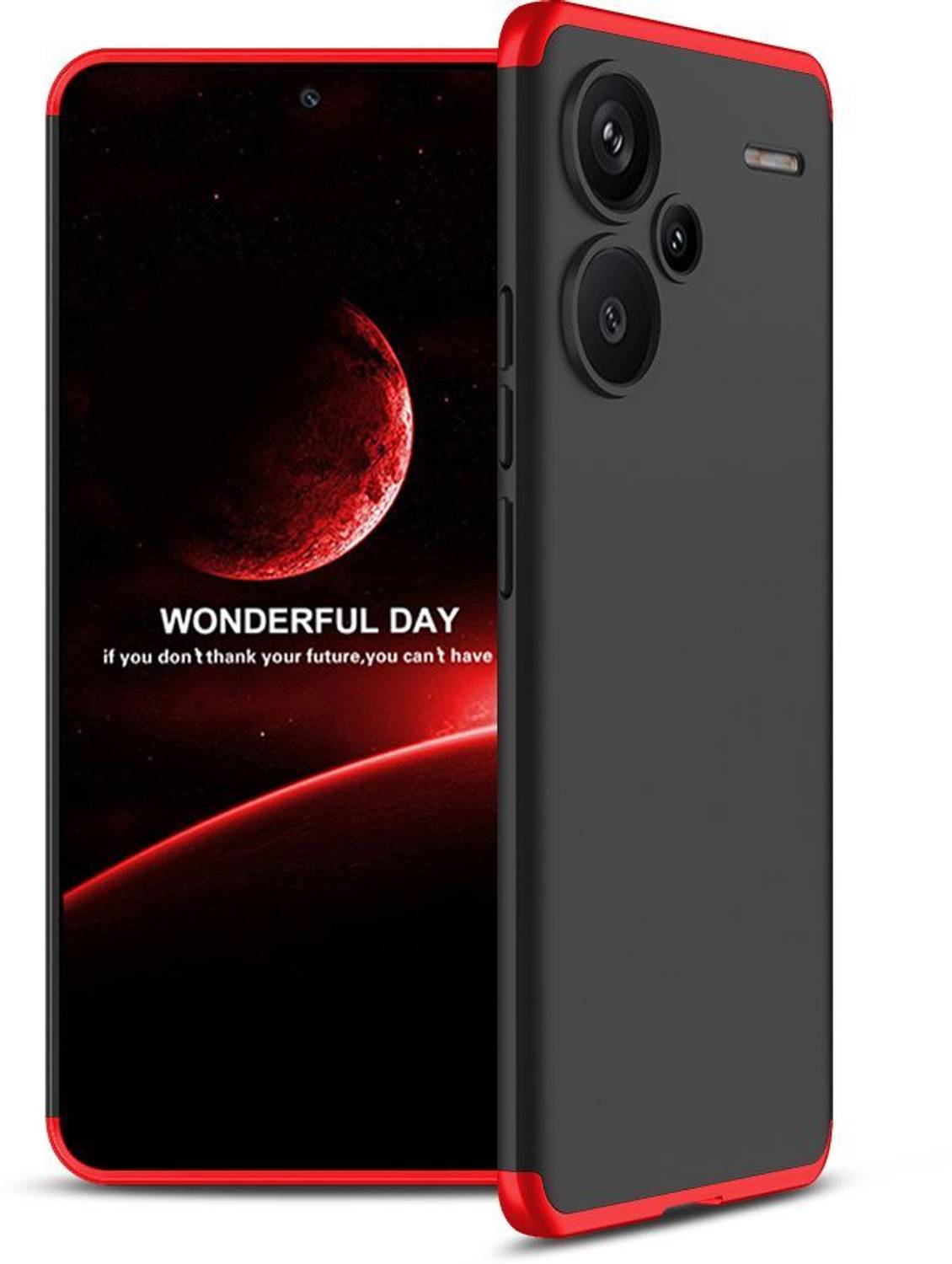 FlareHUB Back Cover for Redmi Note 13 Pro Plus