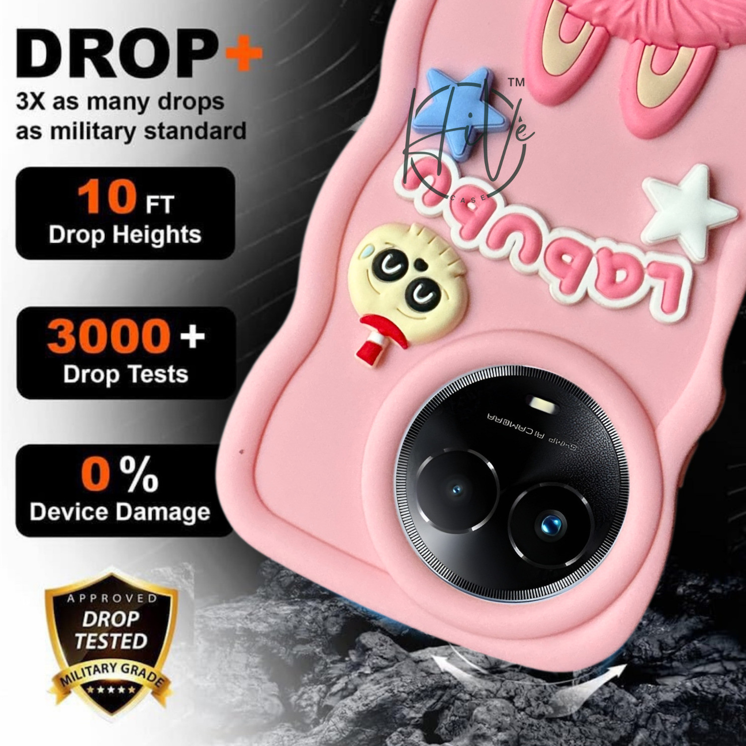 Image of Hive Back Cover for Realme 11X, Realme 11, Realme C67, Narzo 60X