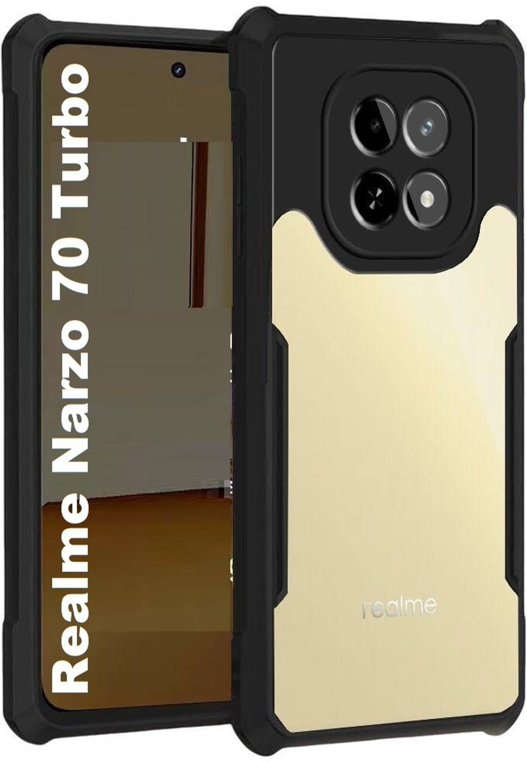 Casehub Back Cover for Realme Narzo 70 Turbo