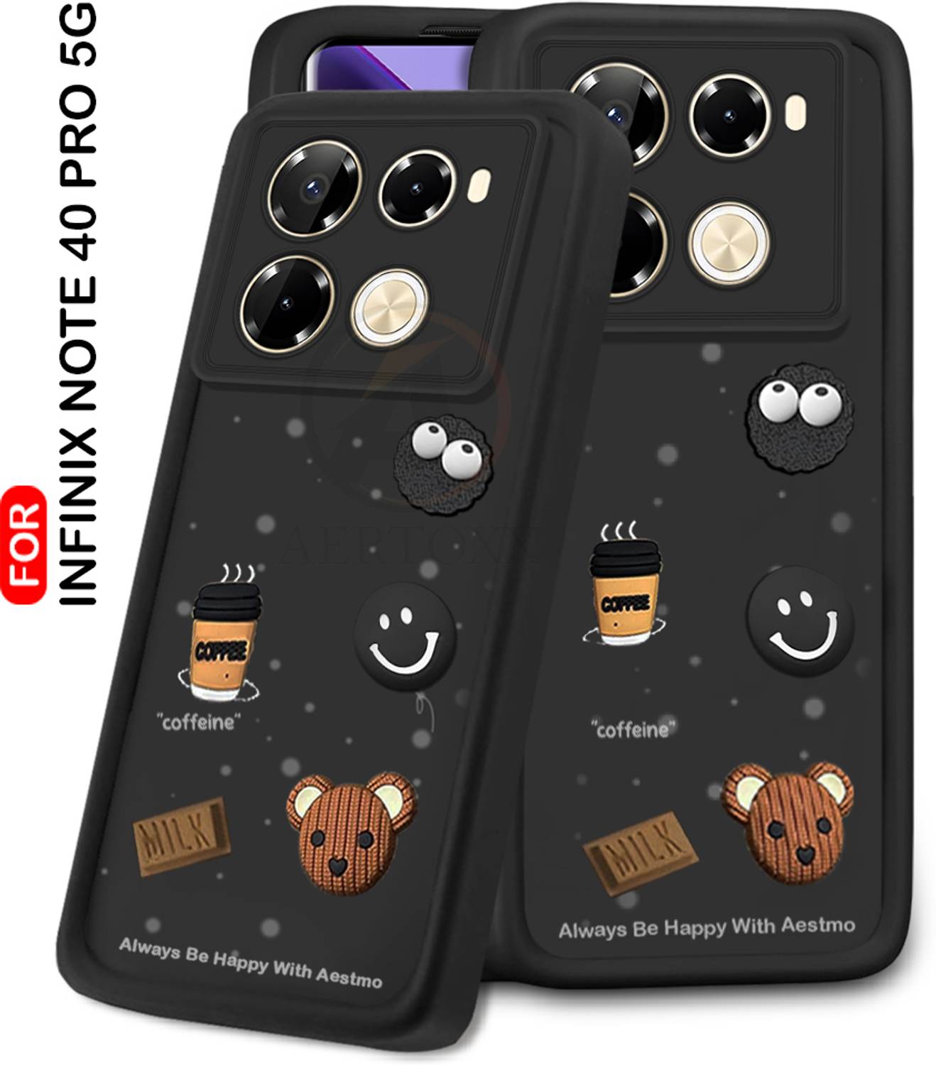 AERTOXX Back Cover for Infinix Note 40 Pro 5G