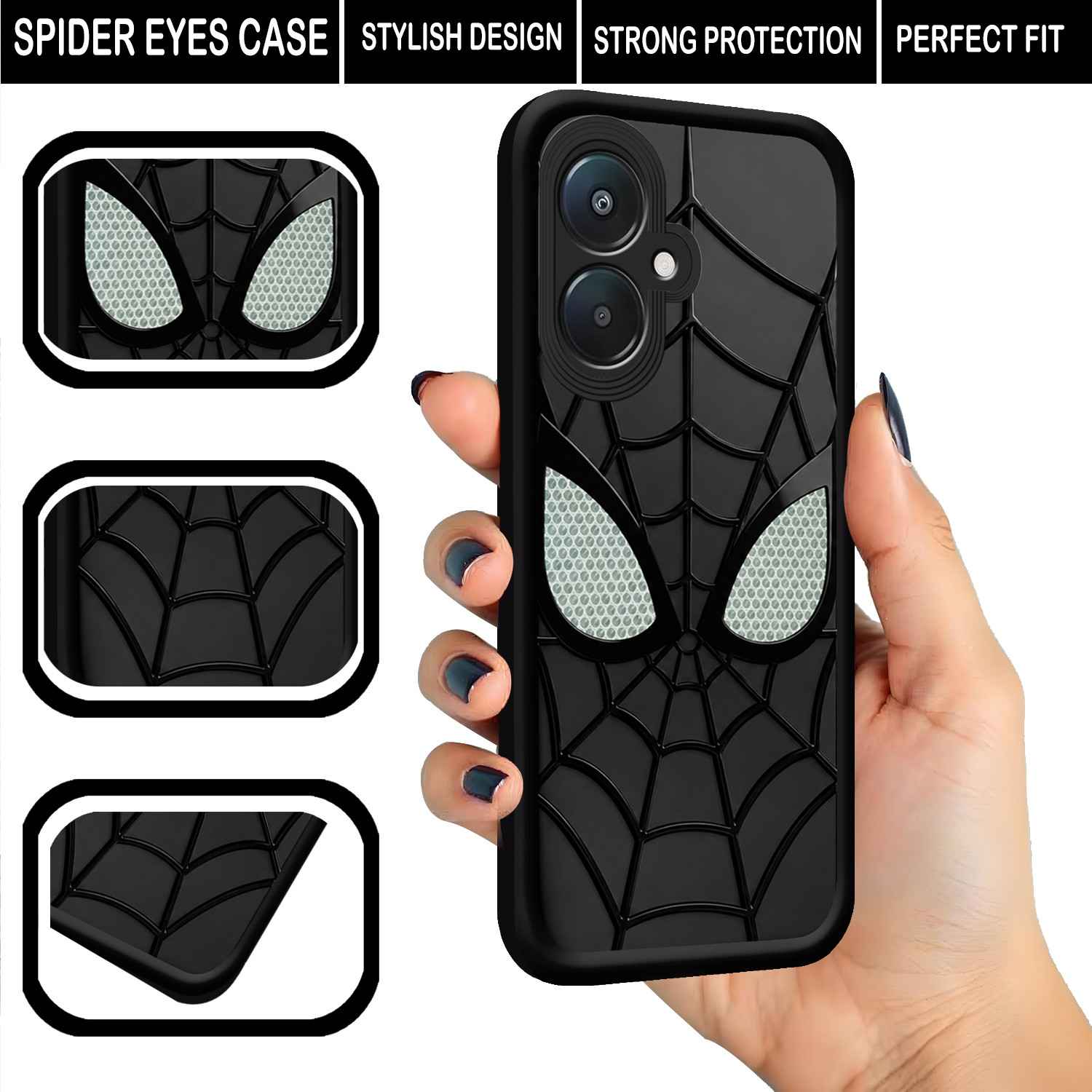Image of SMARTPOCKET Back Cover for POCO M6 5G