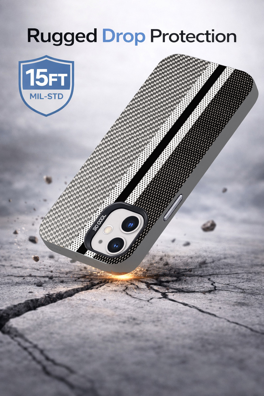Image of PUNAK Back Cover for Apple iPhone 12