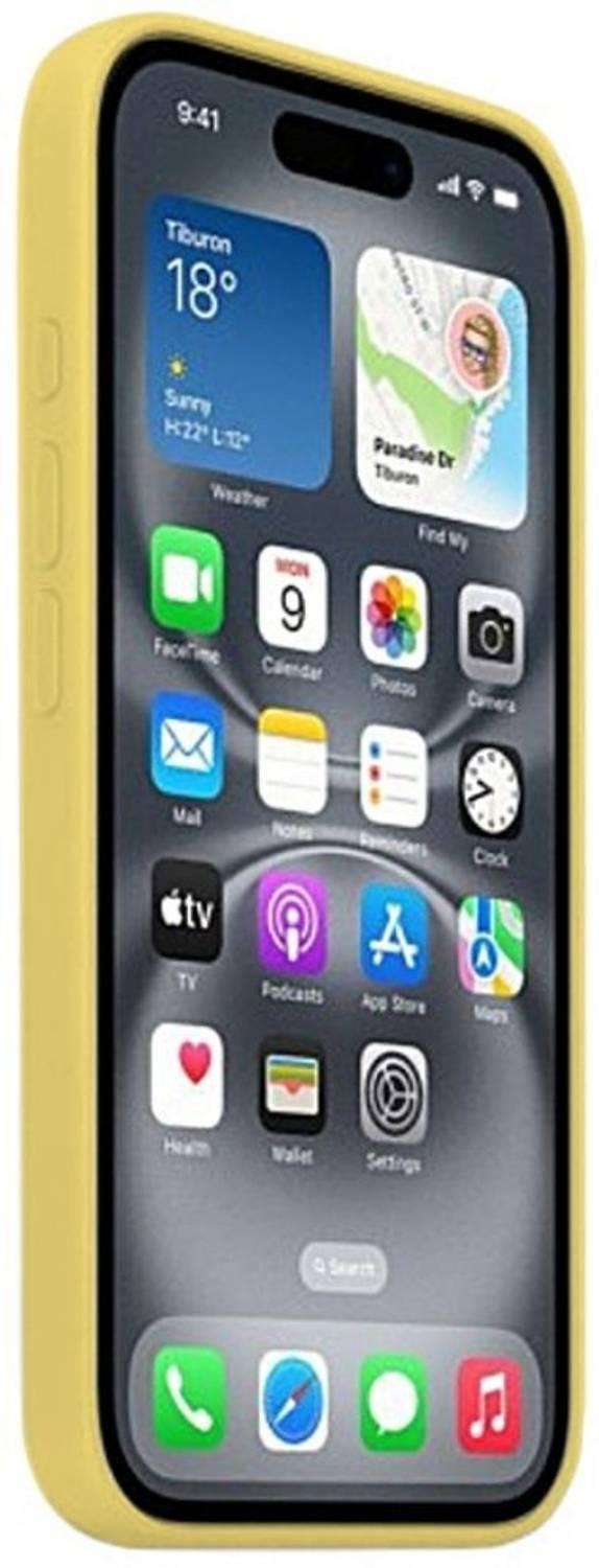 FABULANE Back Cover for iPhone 16 Plus Yellow - Image 4