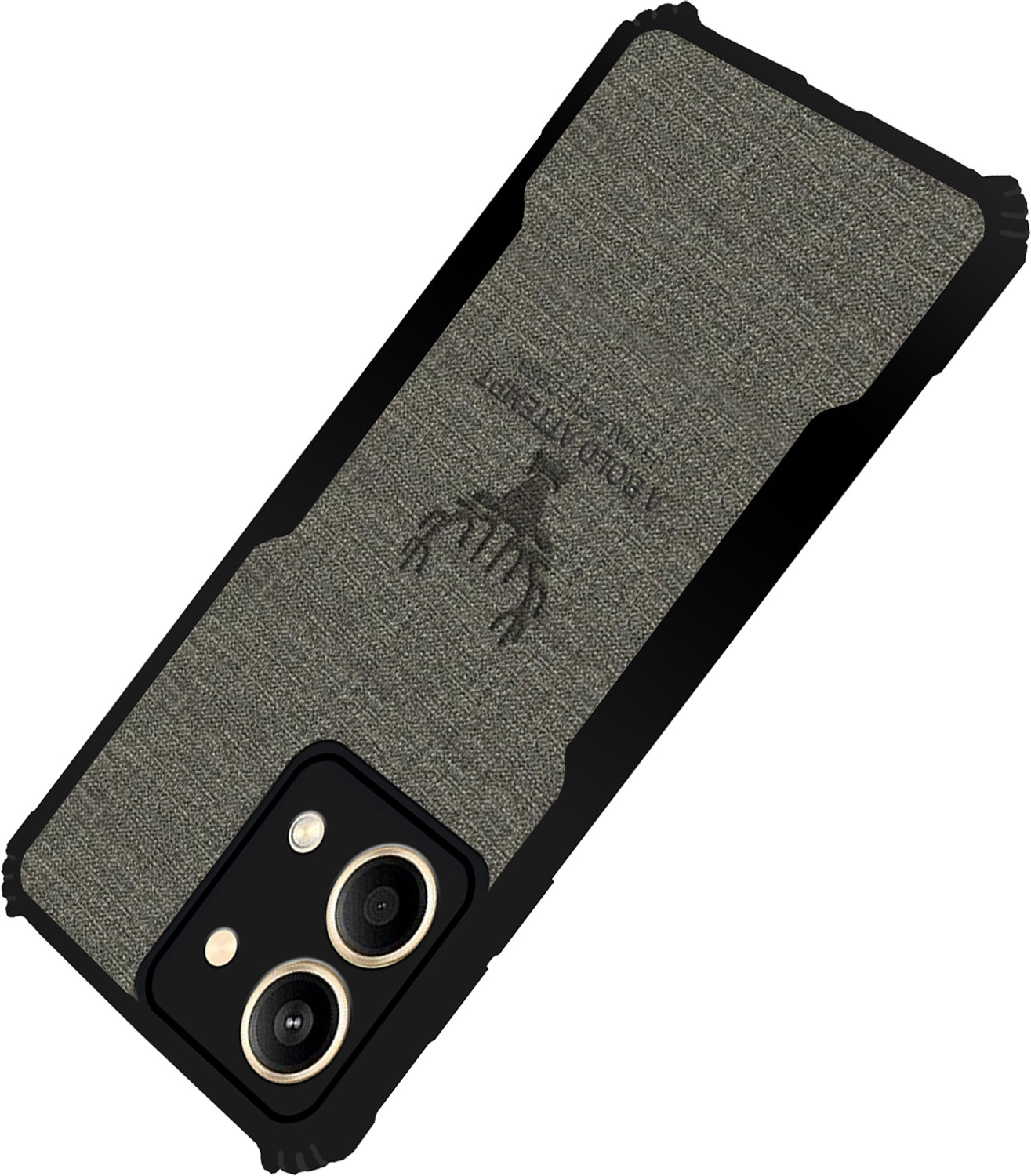 Image of PikTrue Back Cover for Poco X6 Neo 5G |Vegan PU Leather |Deer Case| Camera Lens Protection