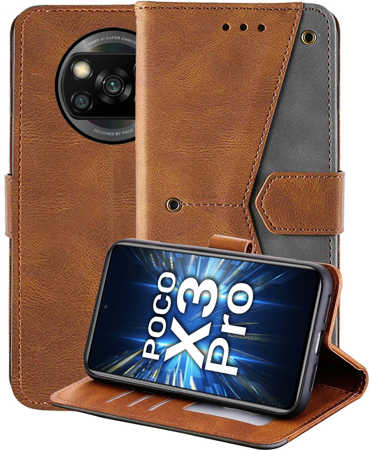 Autofocus Back Cover for Poco X3 Pro