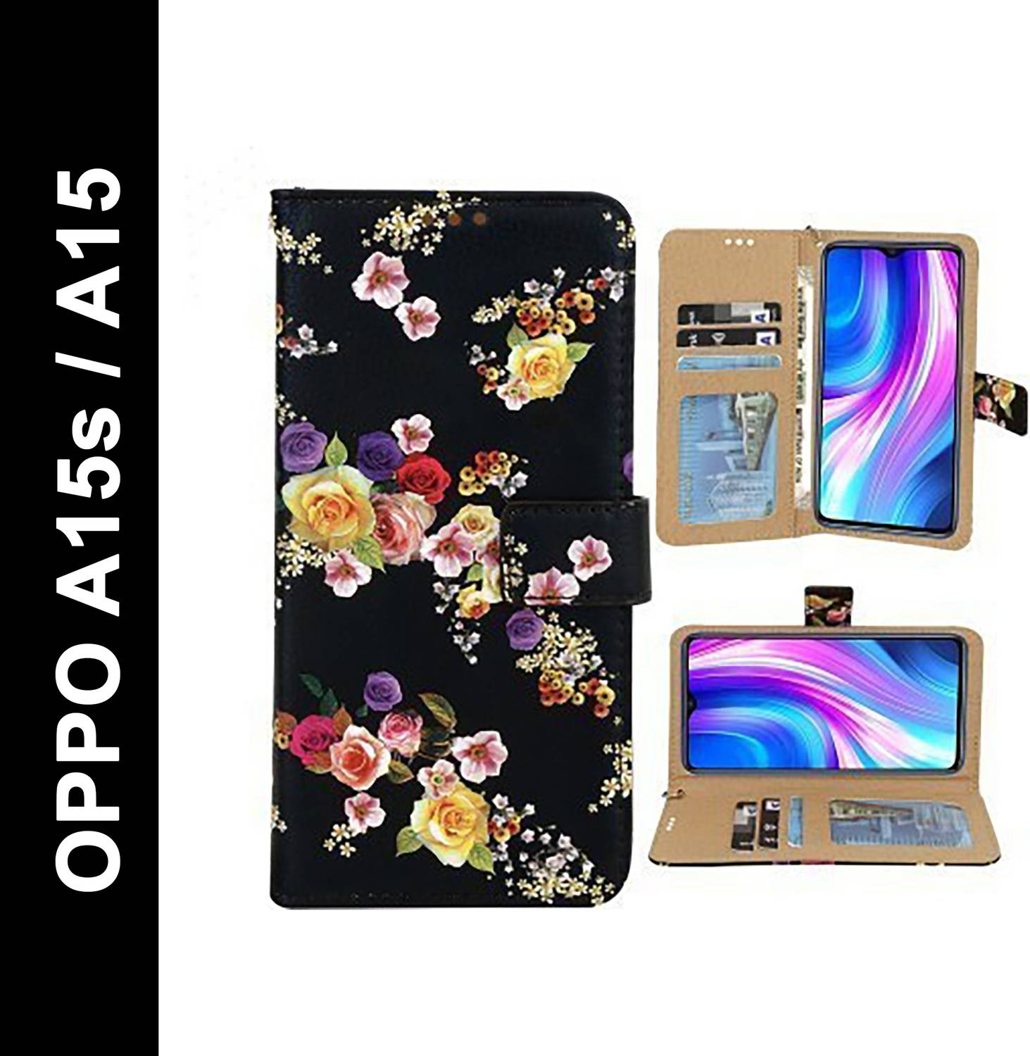 Aarov Back Cover for OPPO A15, OPPO A15S, OPPO A15s