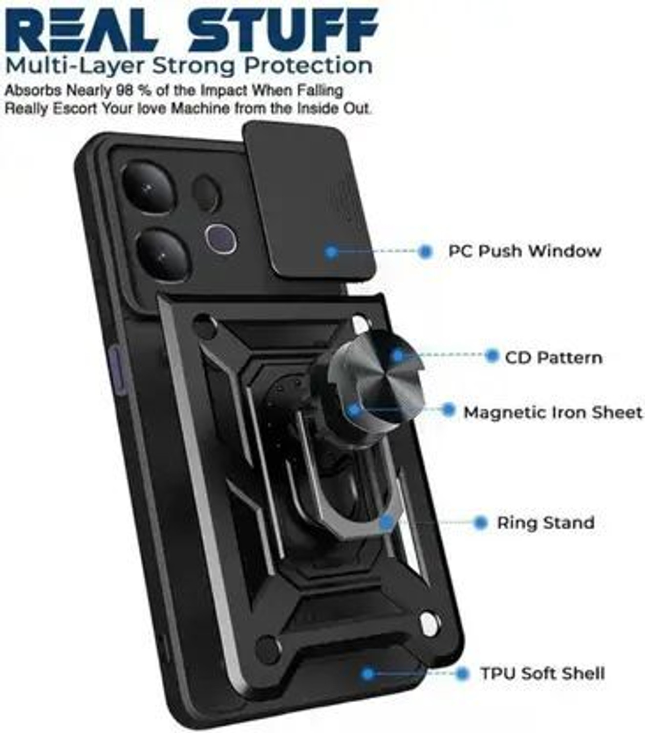 Image of Flipkart SmartBuy Back Cover for vivo T4 Pro 5G