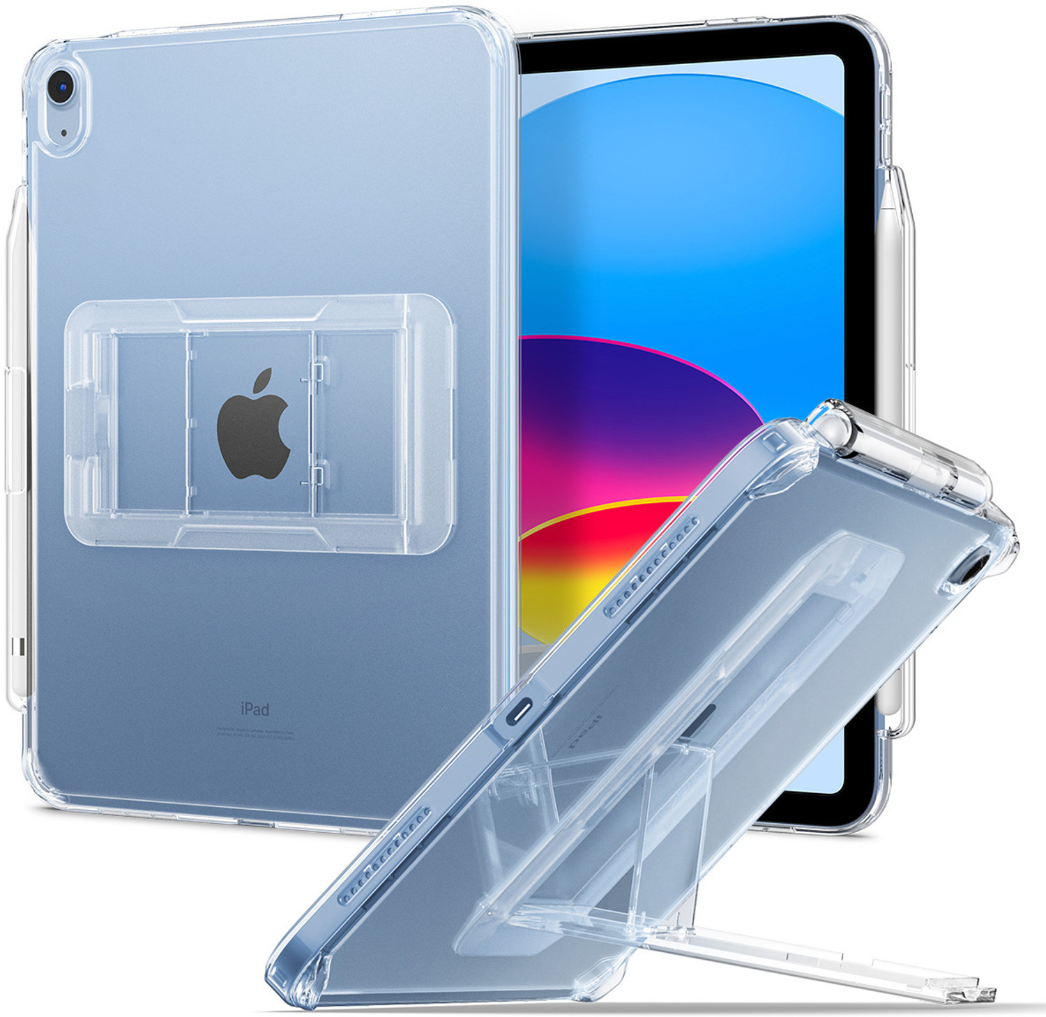 Image of Spigen Air Skin Hybrid S Back Cover for iPad 10th Generation (2022)