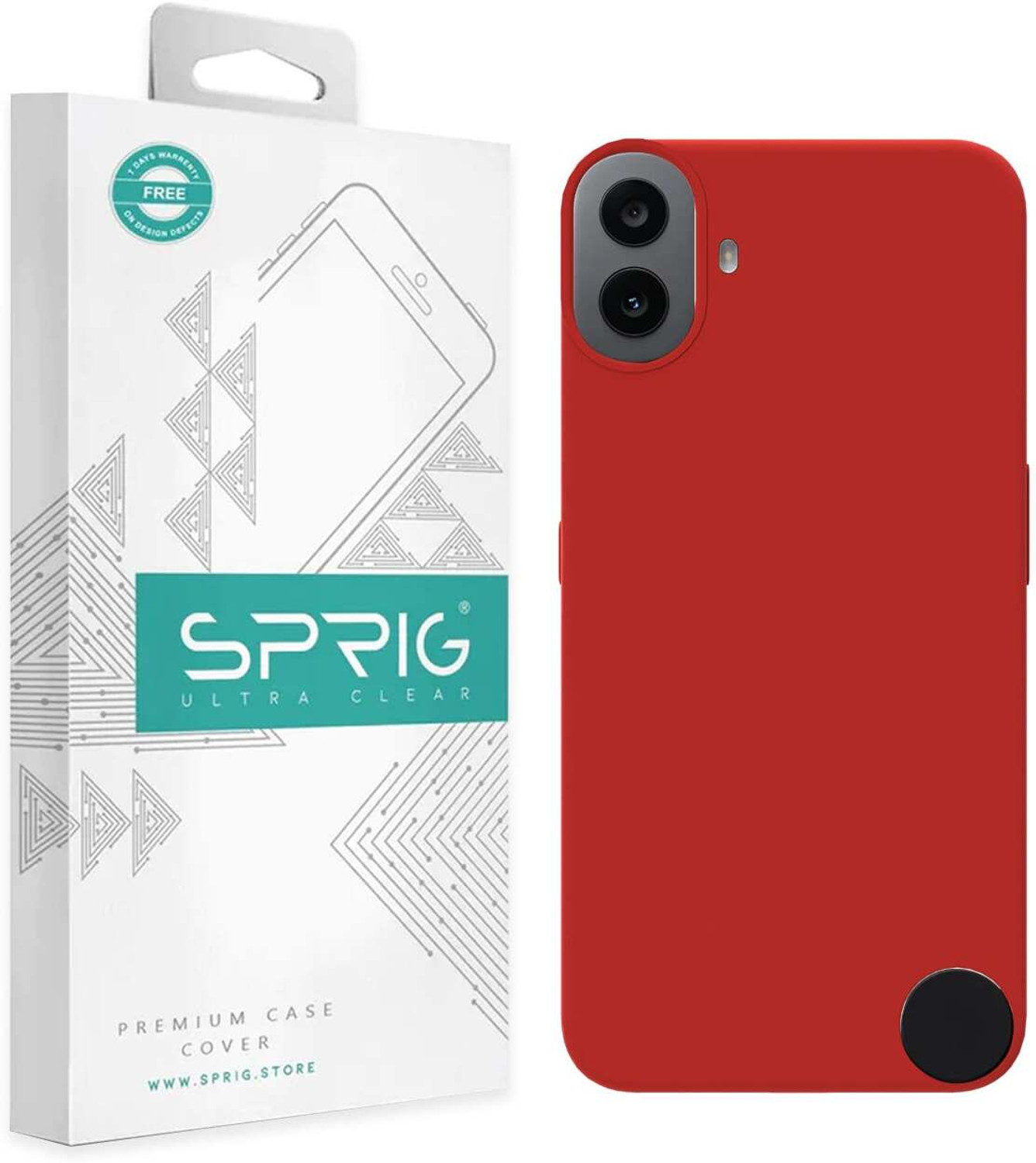 Image of Sprig Back Cover for CMF PHONE 1, CMF by Nothing Phone 1, Nothing Phone 1