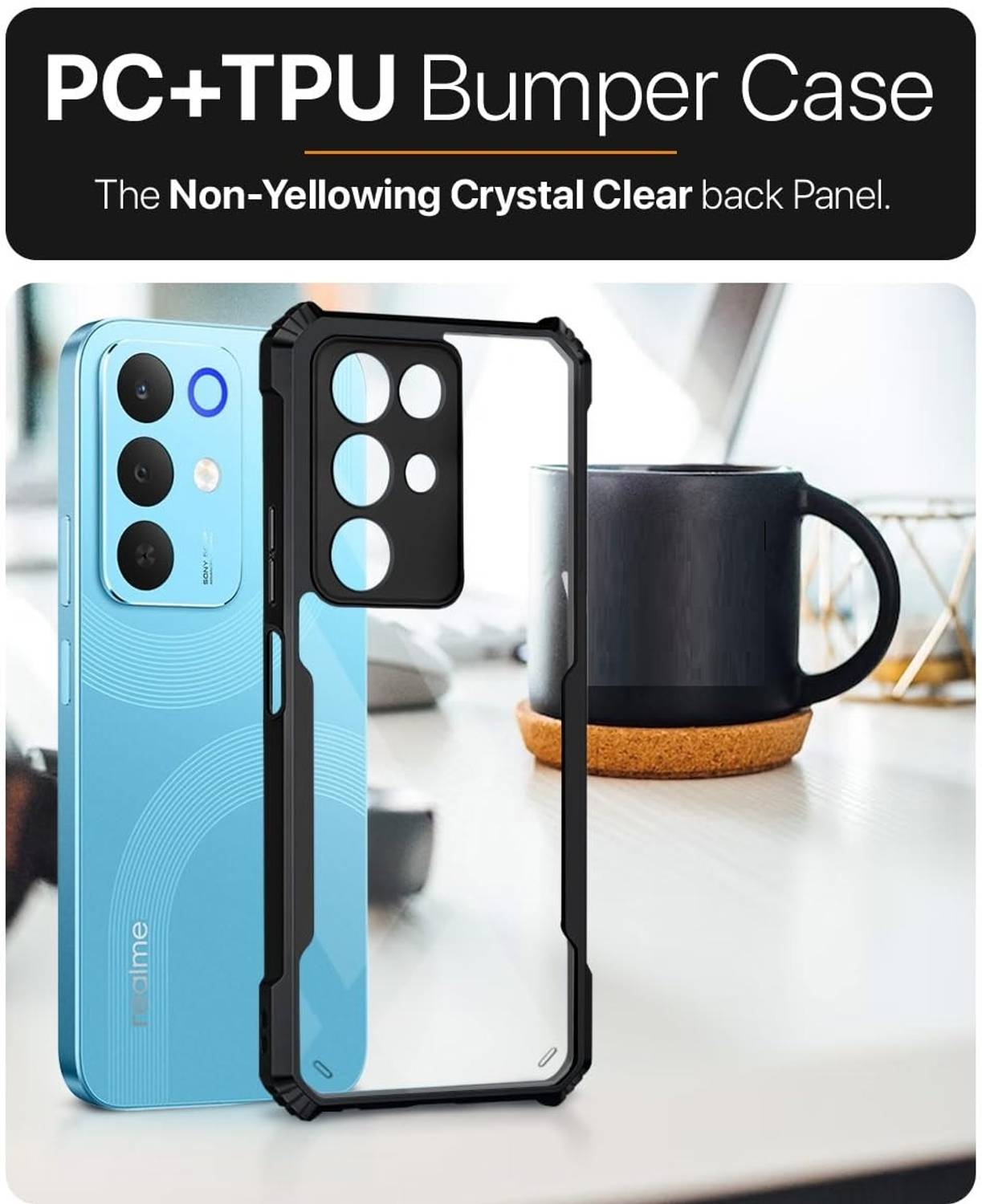 caseunik Back Cover for RealMe C85 5G, Narzo 90x 5G, 15x 5G - Image 2