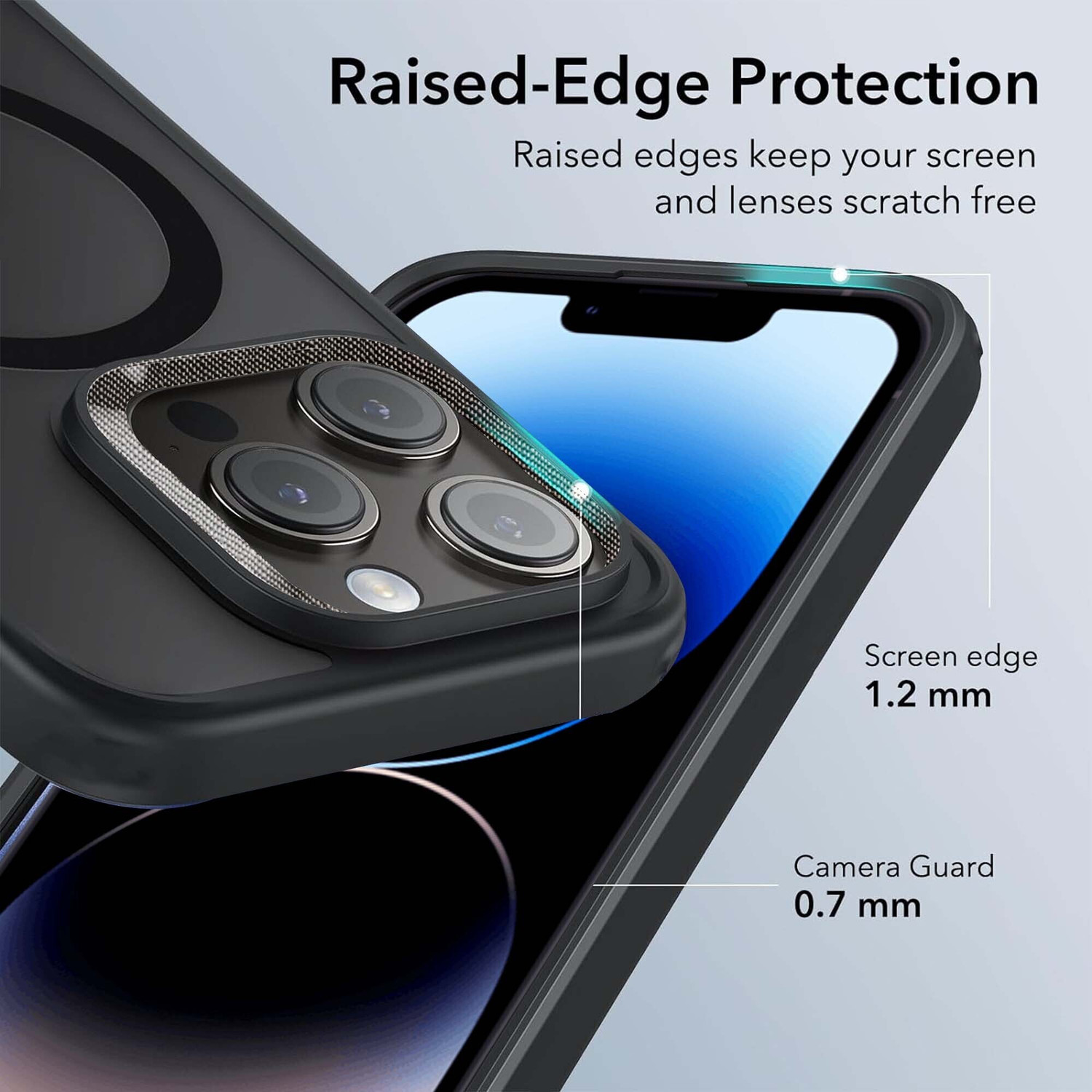 Image of gadvik Back Cover for Apple iPhone 13 PRO (Black, Charging Case, Silicon, Pack of: 1)