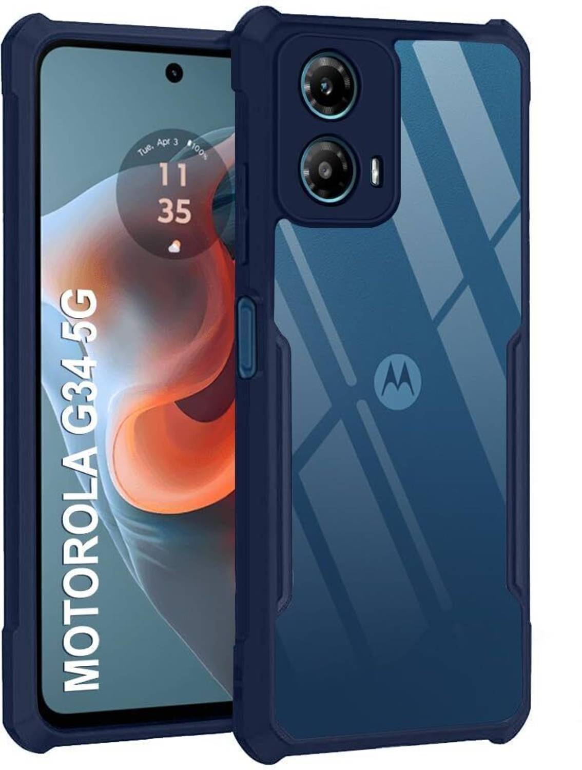 Micvir Back Cover for Motorola Moto G34 5G - Micvir : Flipkart.com