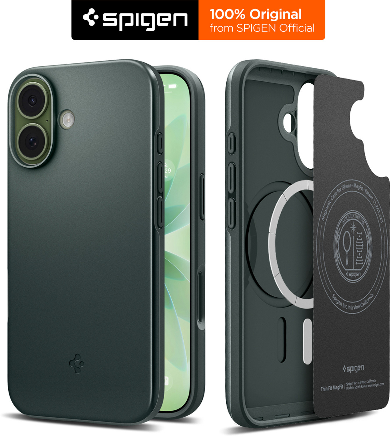 Image of Spigen Thin Fit MagFit Back Cover for iPhone 17