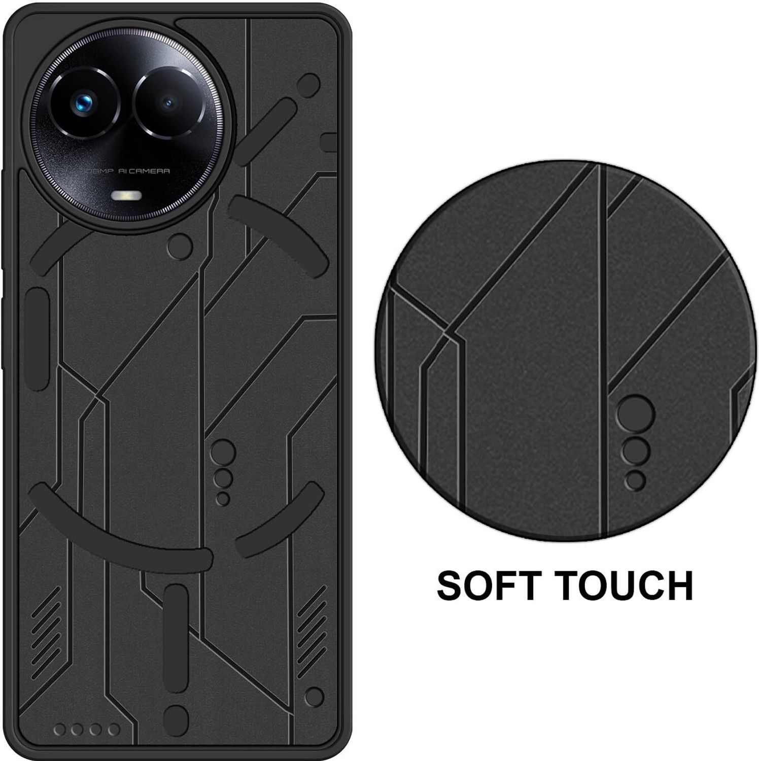 Image of Wellchoice Back Cover for realme 11x 5G