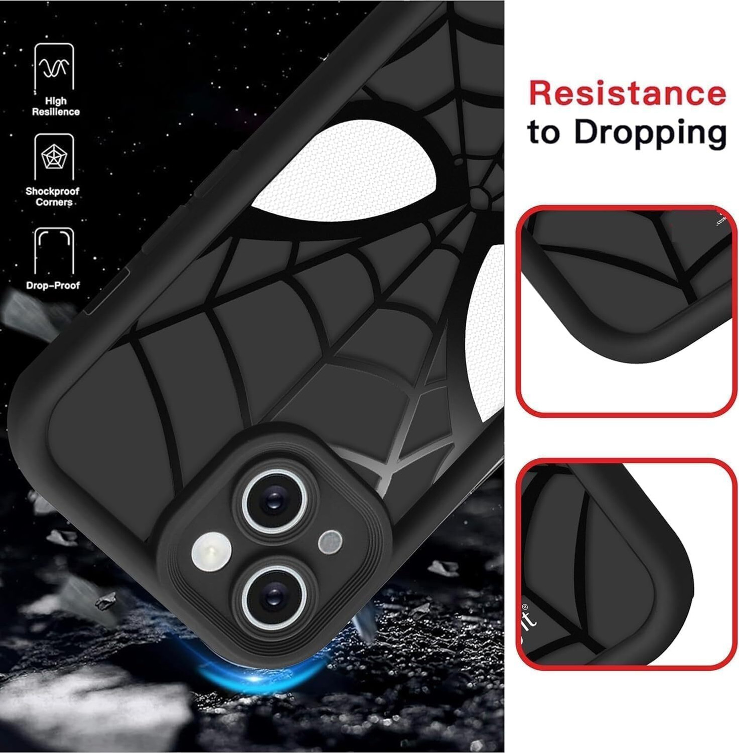 Image of LENIENT Back Cover for Apple iPhone 15