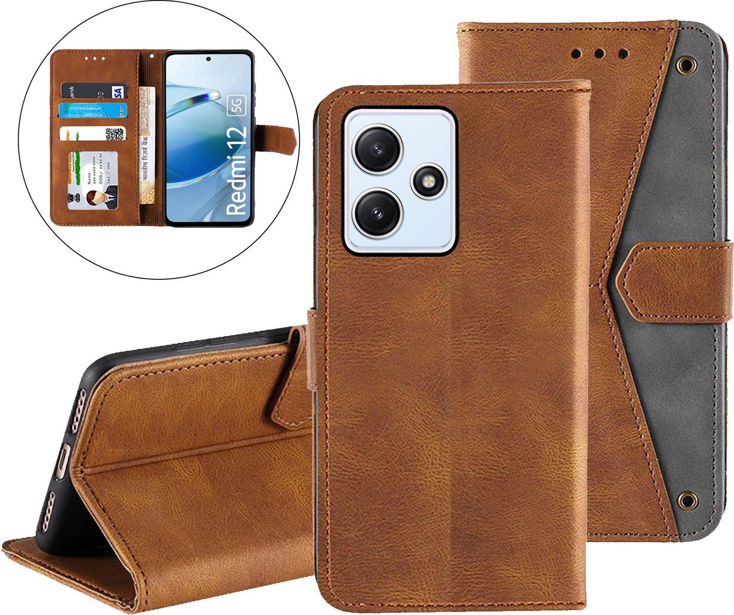 Autofocus Back Cover for Redmi 12 5G