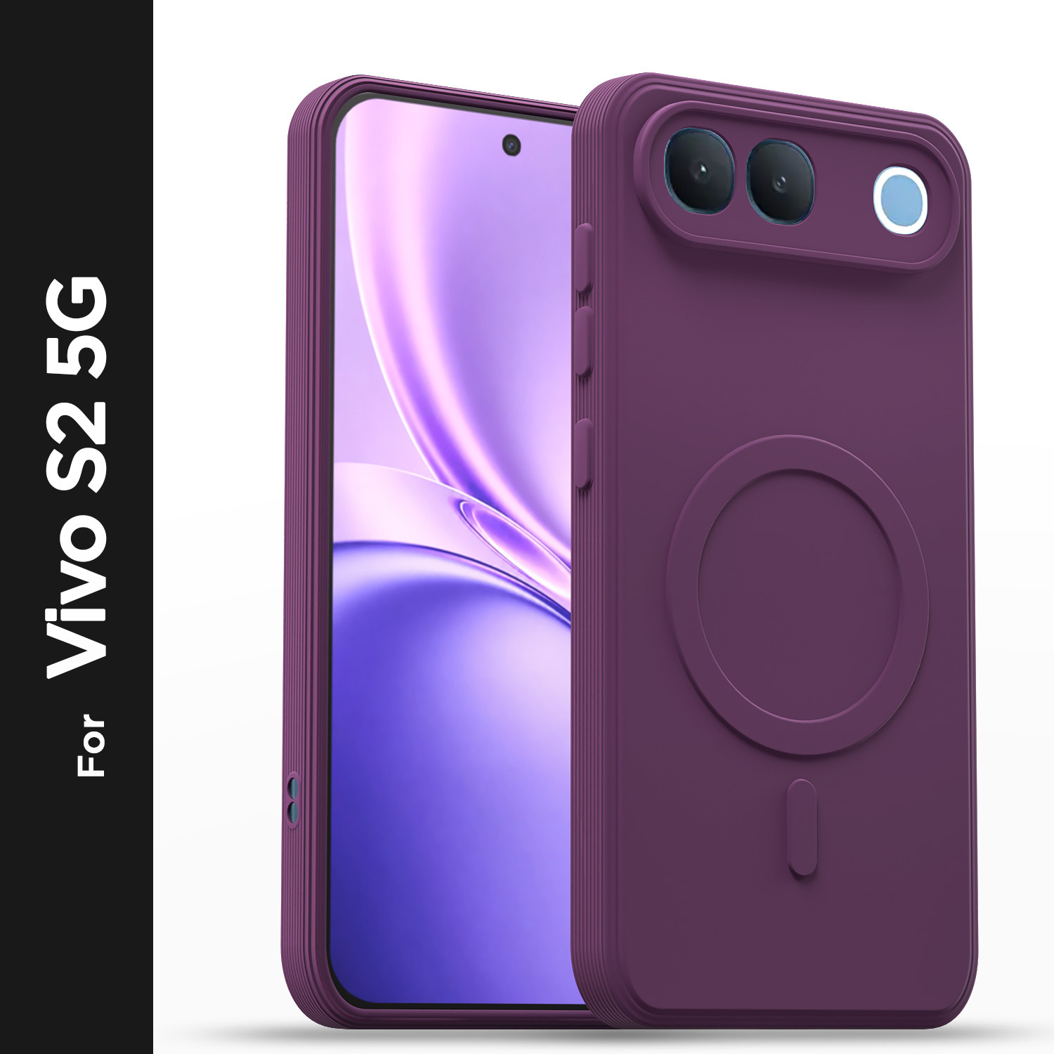 Image of Pikkme Back Cover for Vivo S2 5G