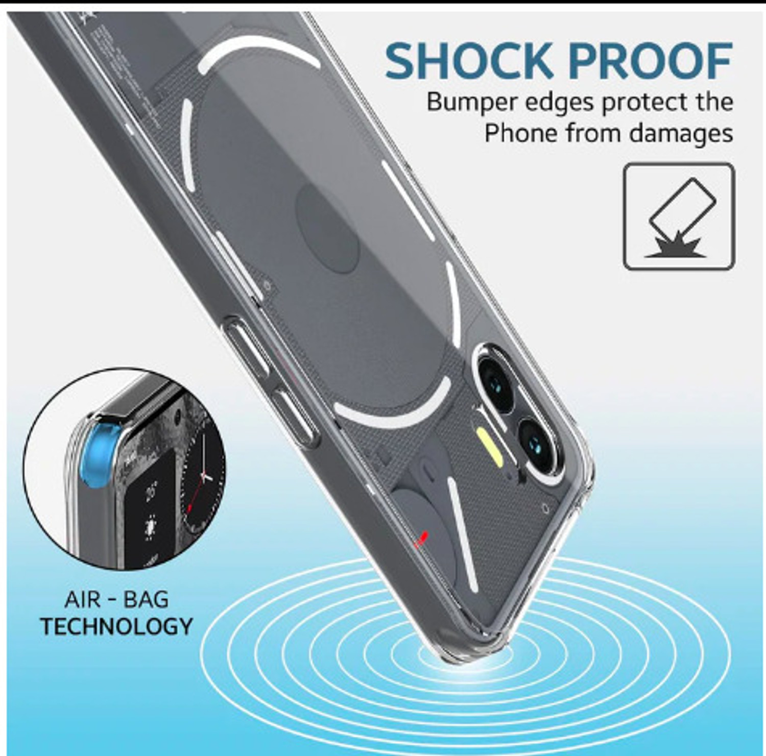 Image of Mobitech Back Cover for NOTHING PHONE 2