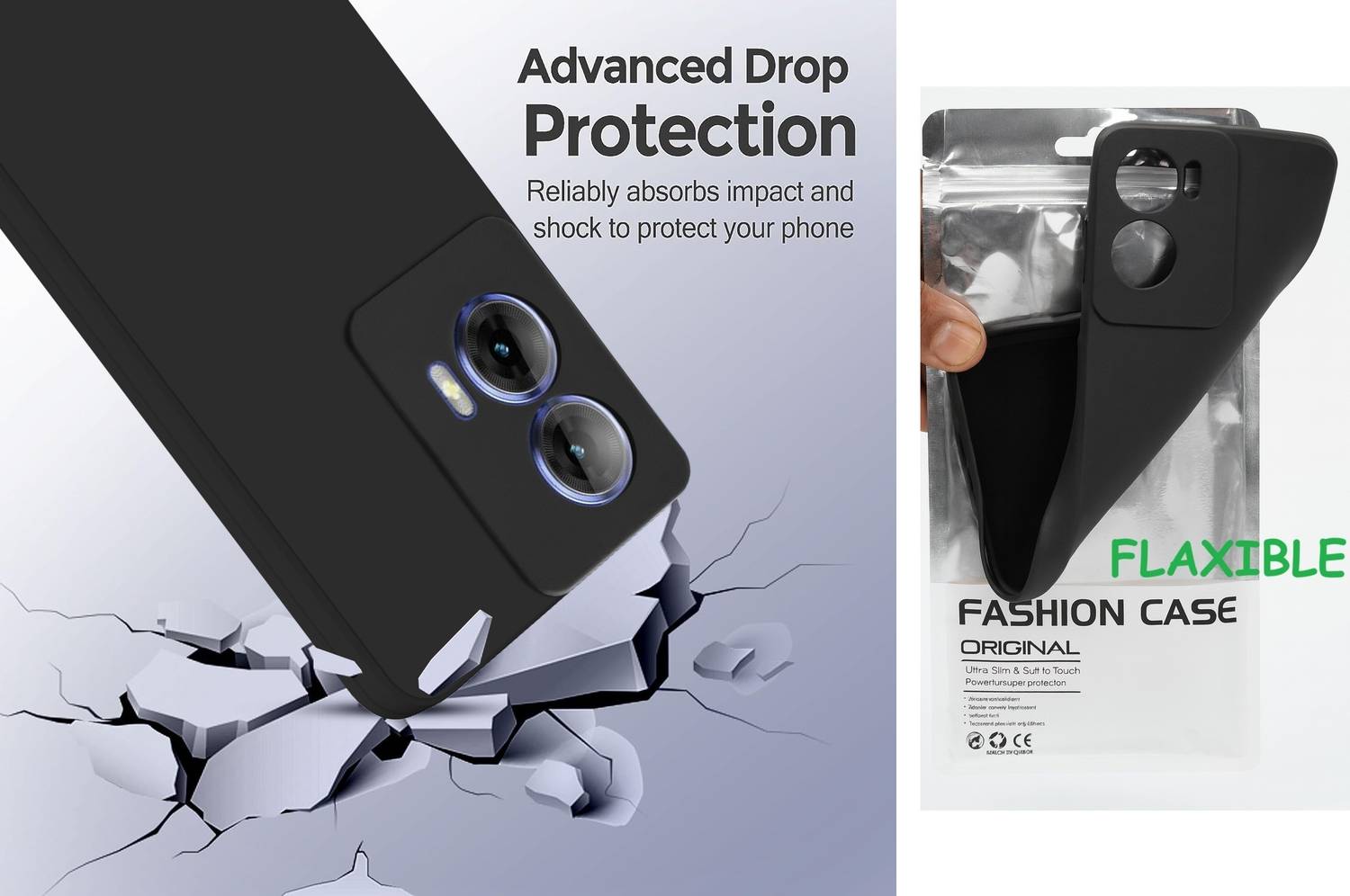 COVERBLACK Motorola G85 5G Rubber Back Cover - Image 5