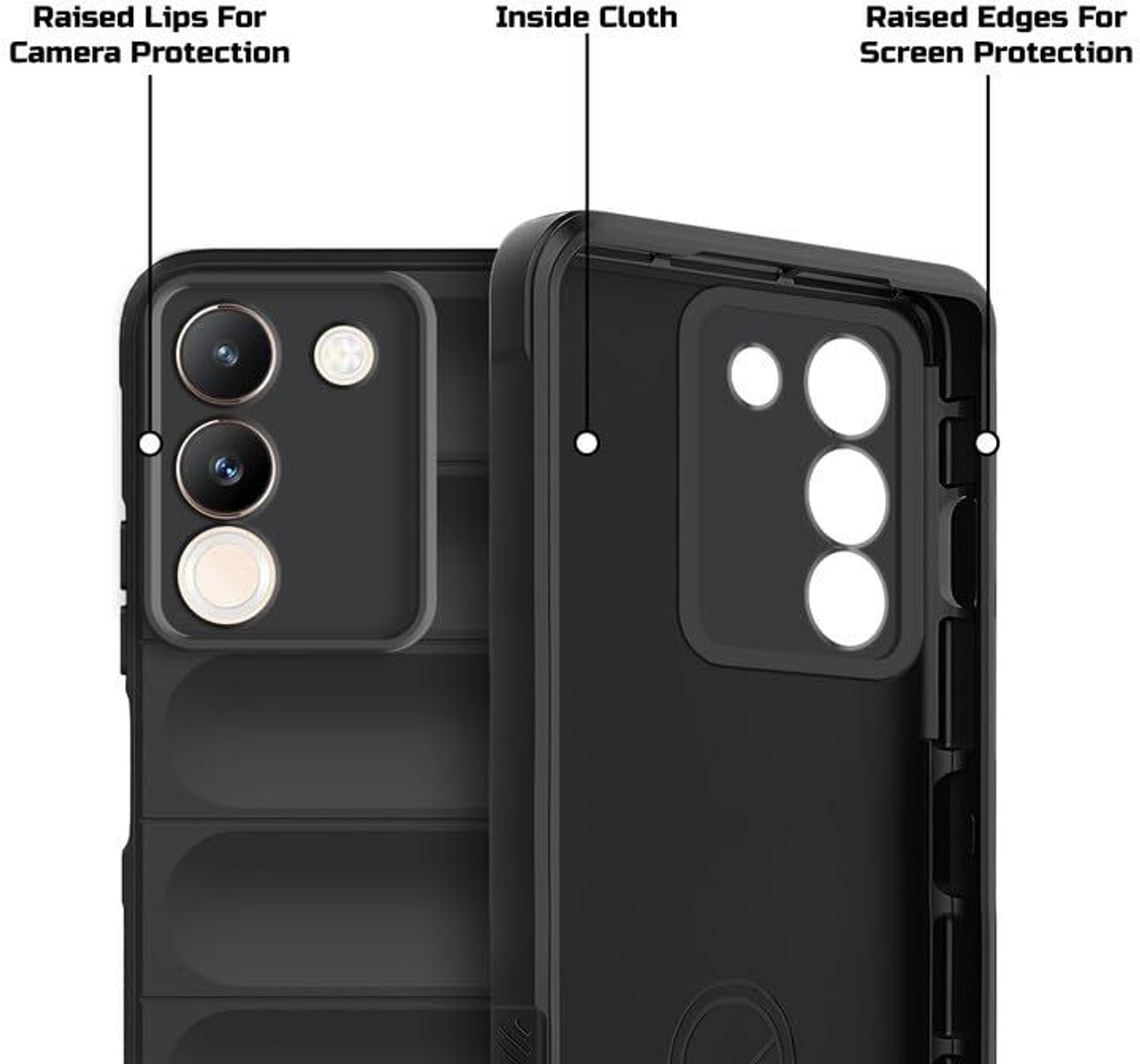 Image of RUNICHA Back Cover for Vivo Y200 5G