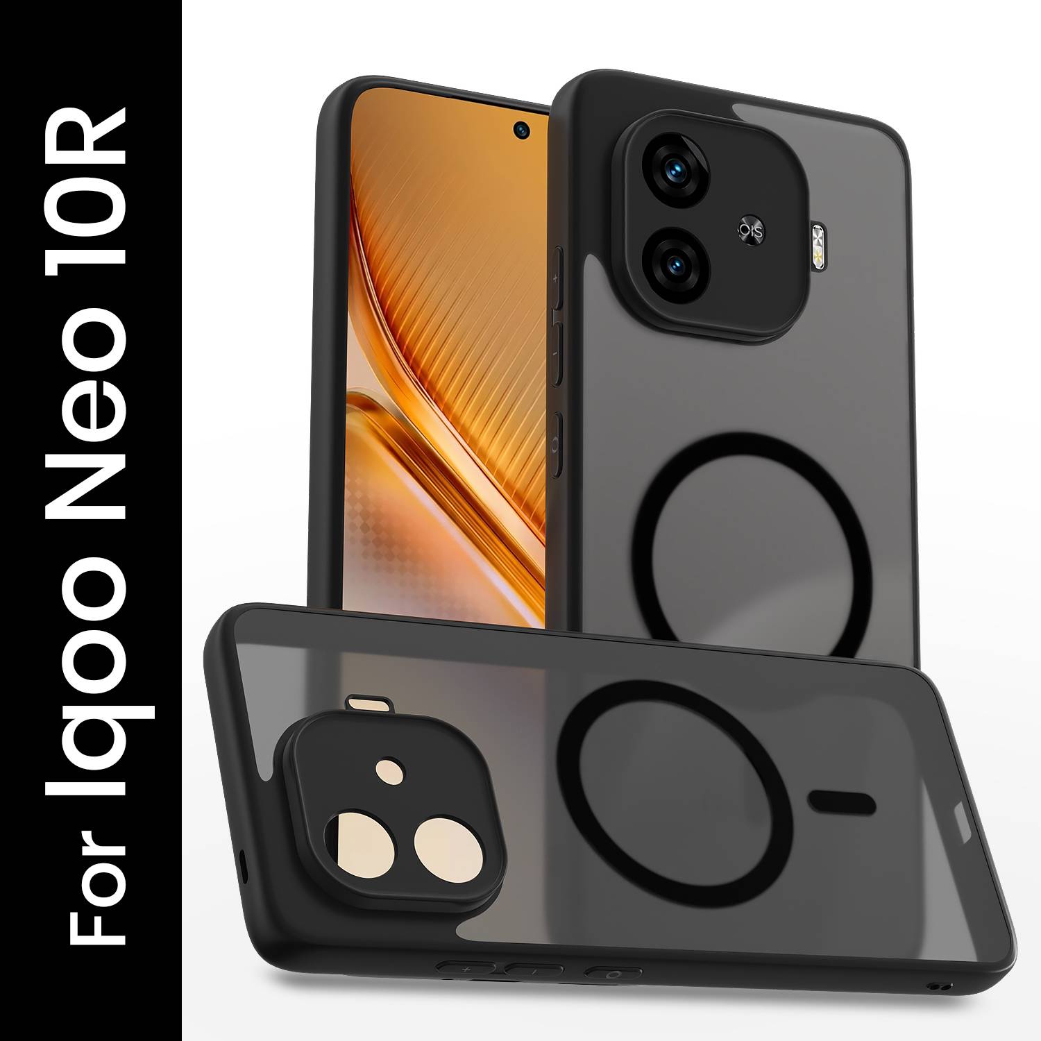 Pikkme Back Cover for Iqoo Neo 10r 5G