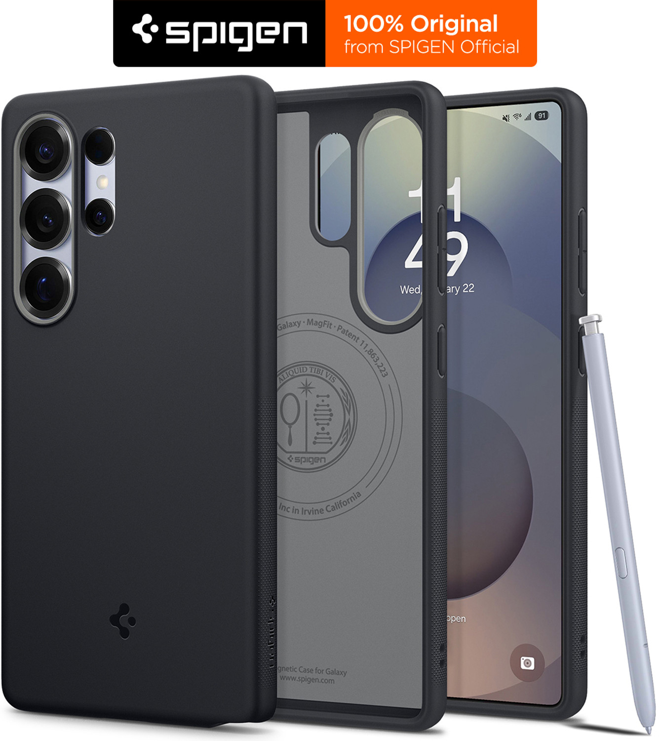 Image of Spigen Nano Pop MagFit Back Cover for Samsung Galaxy S25 Ultra 5G