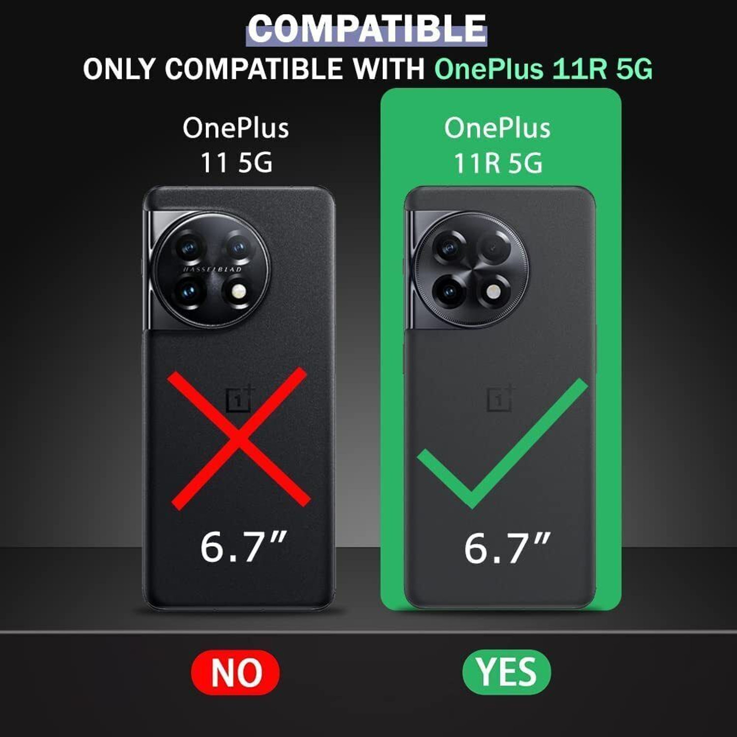 Image of Xolia Back Cover for OnePlus 11R 5G