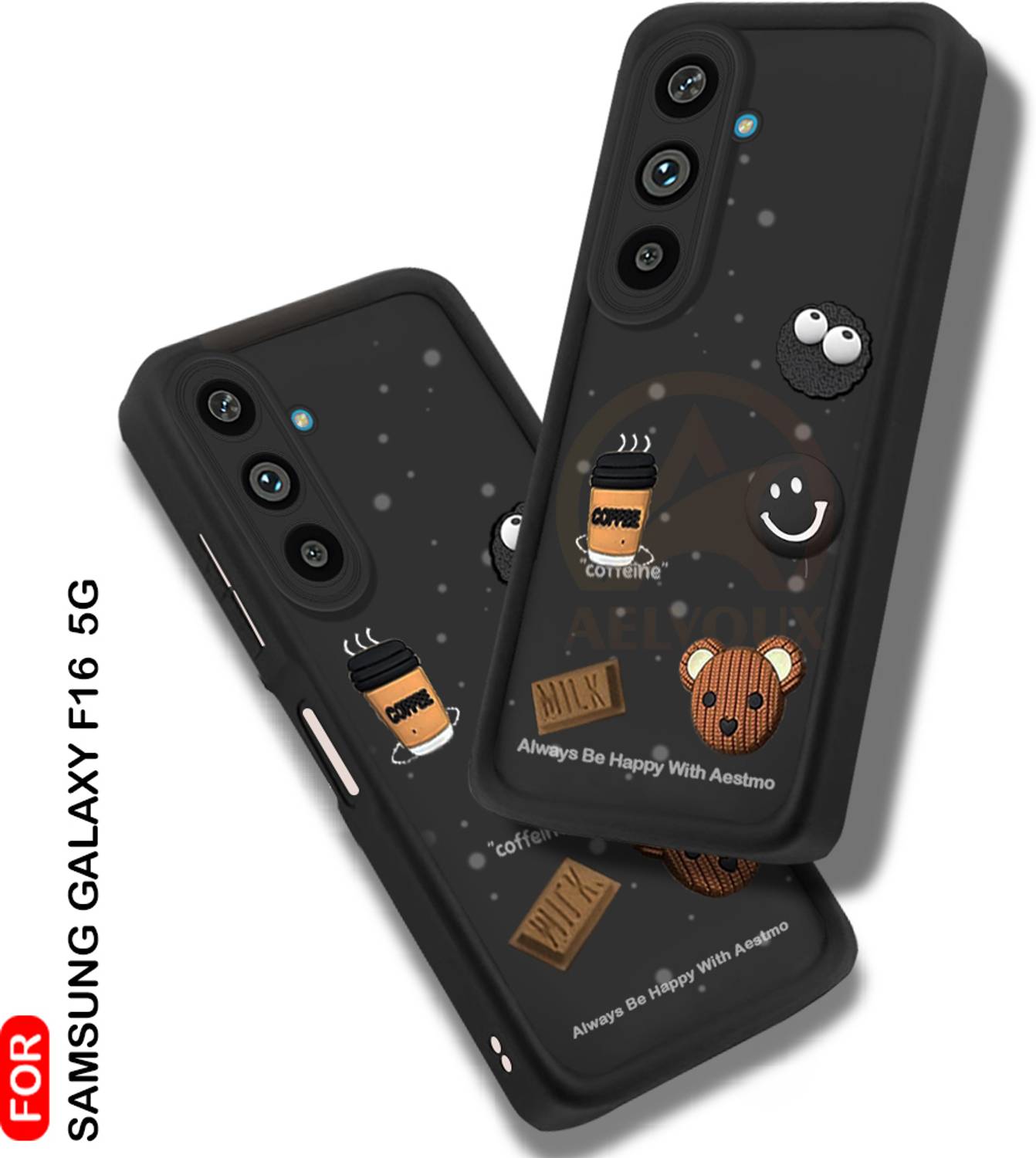 AelVouX Back Cover for Samsung Galaxy F16 5G